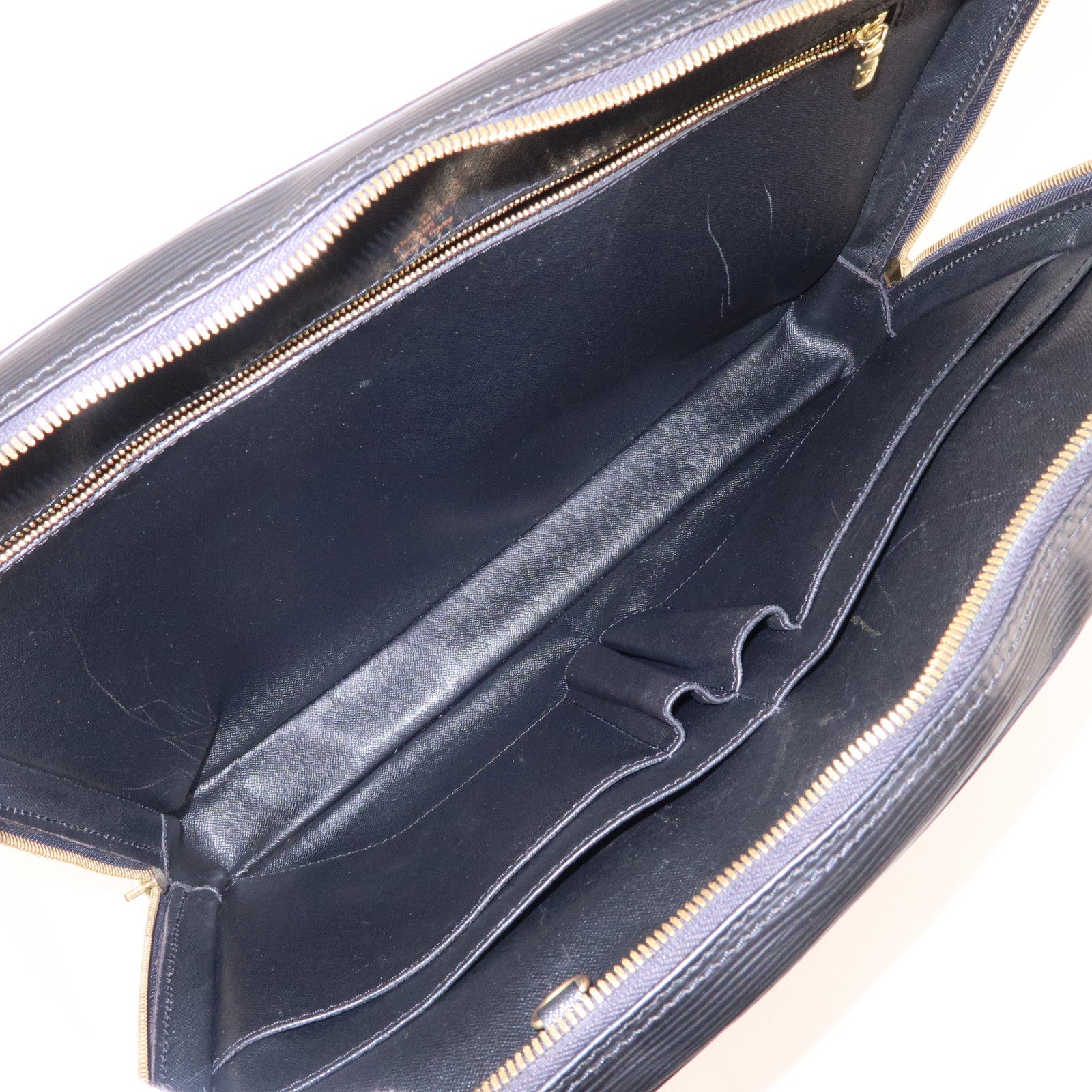 LOUIS VUITTON Briefcase M40321 Porto Documan-Voyage Epi Leather Black –