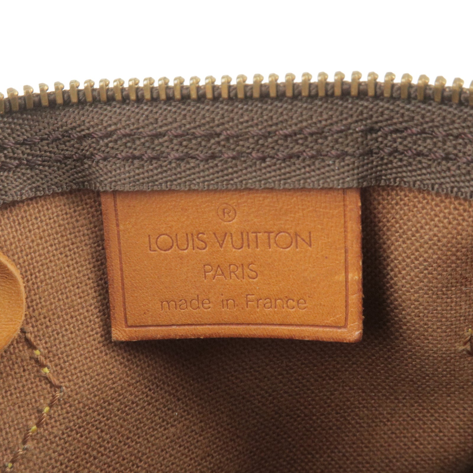 Auth Louis Vuitton Monogram Mini Speedy & Strap M41534 J00145 Used