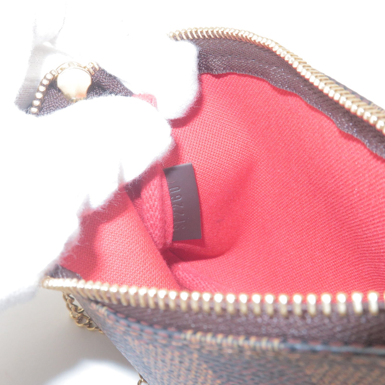 Shop Louis Vuitton DAMIER Mini pochette accessoires (N58009) by