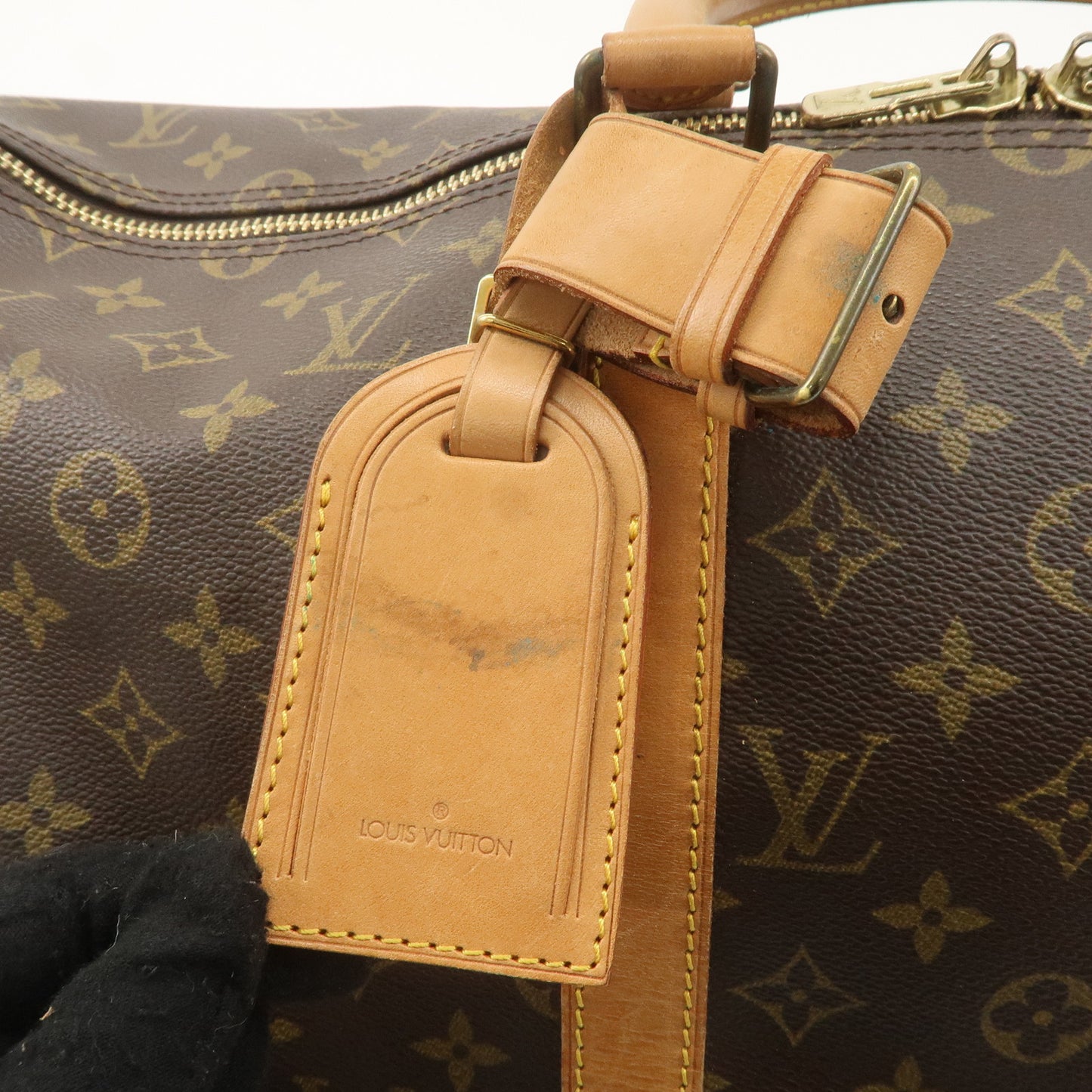 Louis Vuitton Monogram Keep All Bandouliere 50 Boston Bag M41416