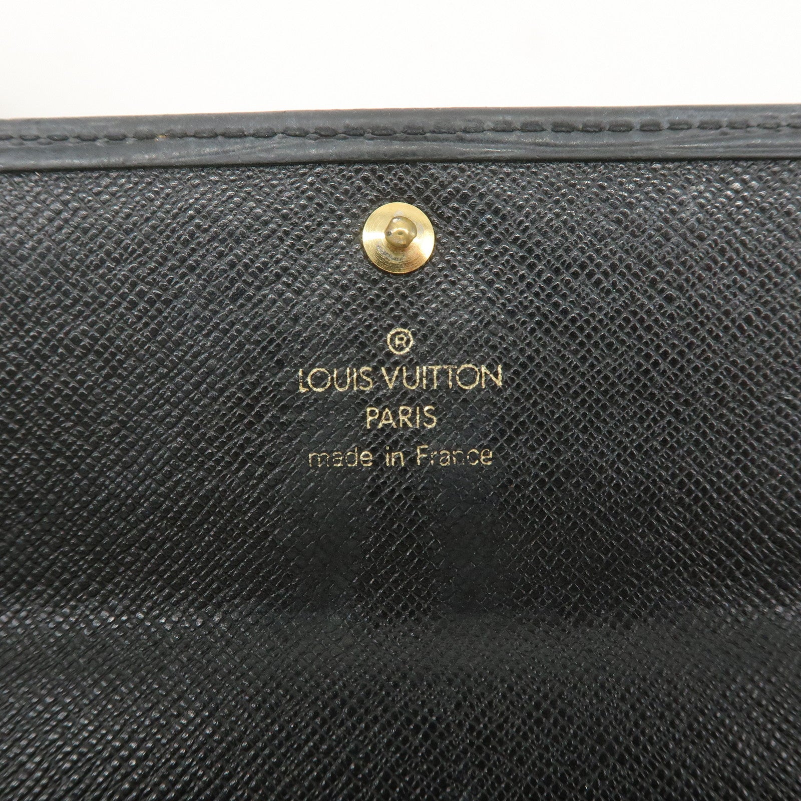 Louis Vuitton Epi Pochette Porte Monnaie Credit Black M63572