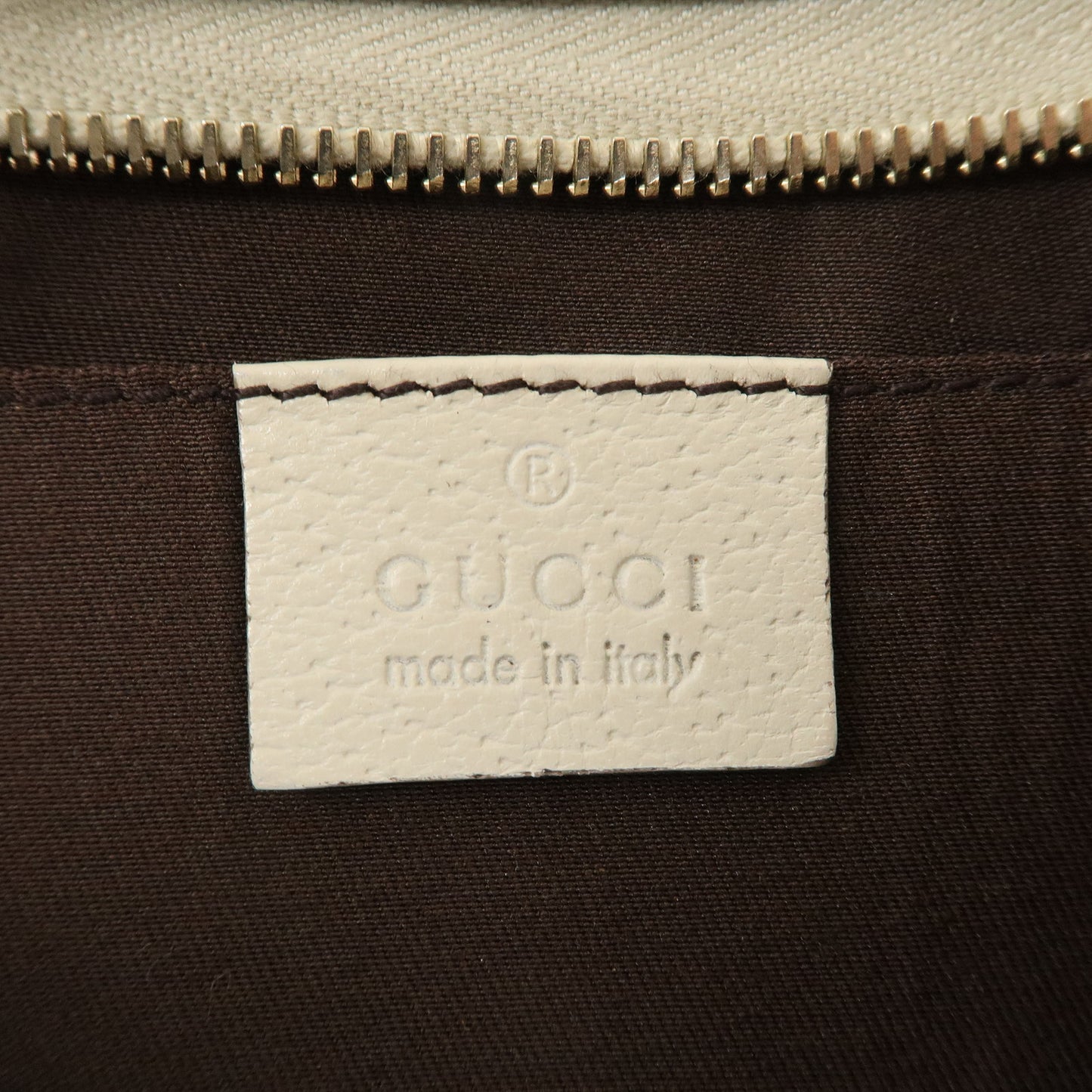 GGUCCI Abbey GG Canvas Leather Shoulder Bag Beige Ivory 130939