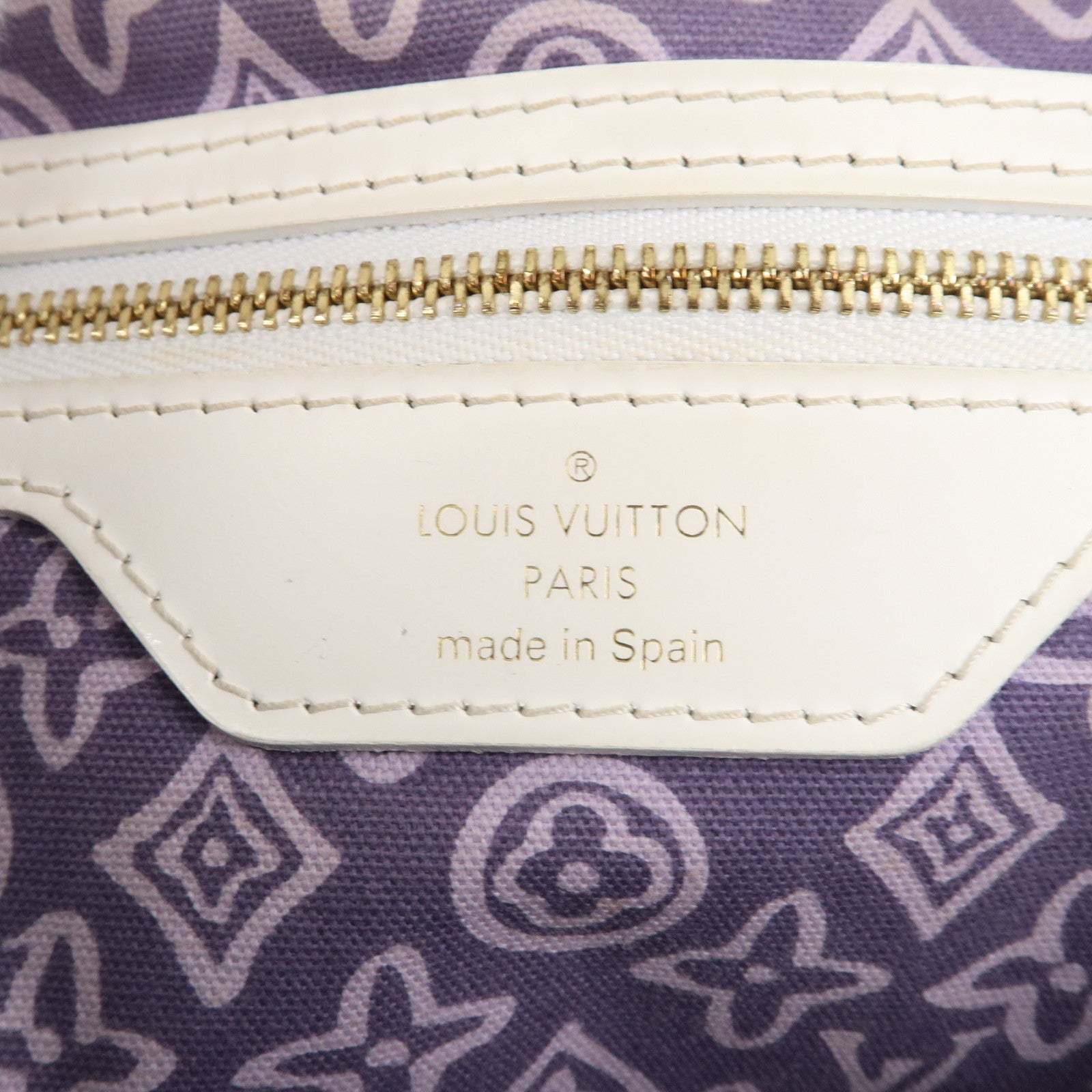 Louis Vuitton Louis Vuitton Cabas Ipanema PM Purple Monogram