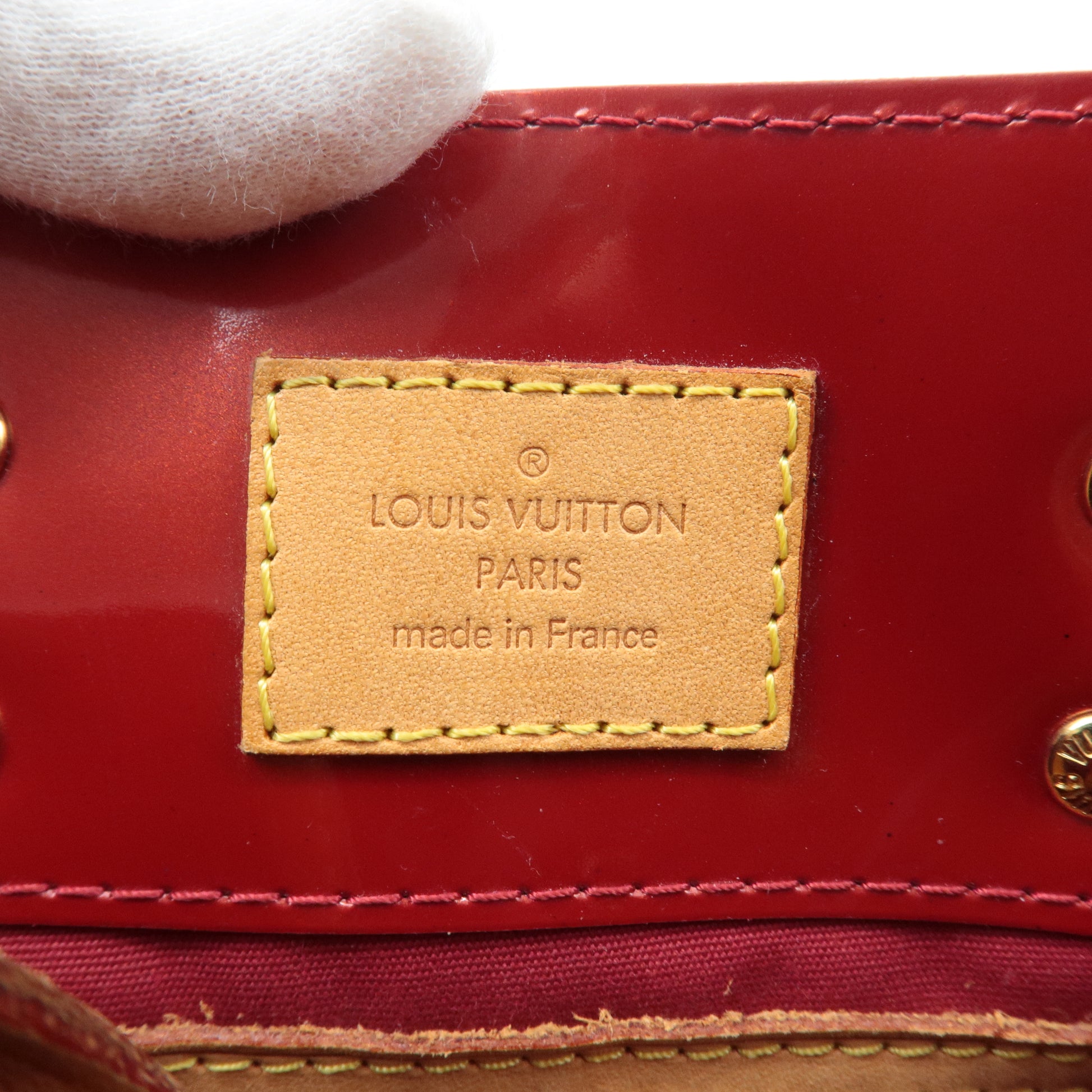 louis vuitton monogram with red