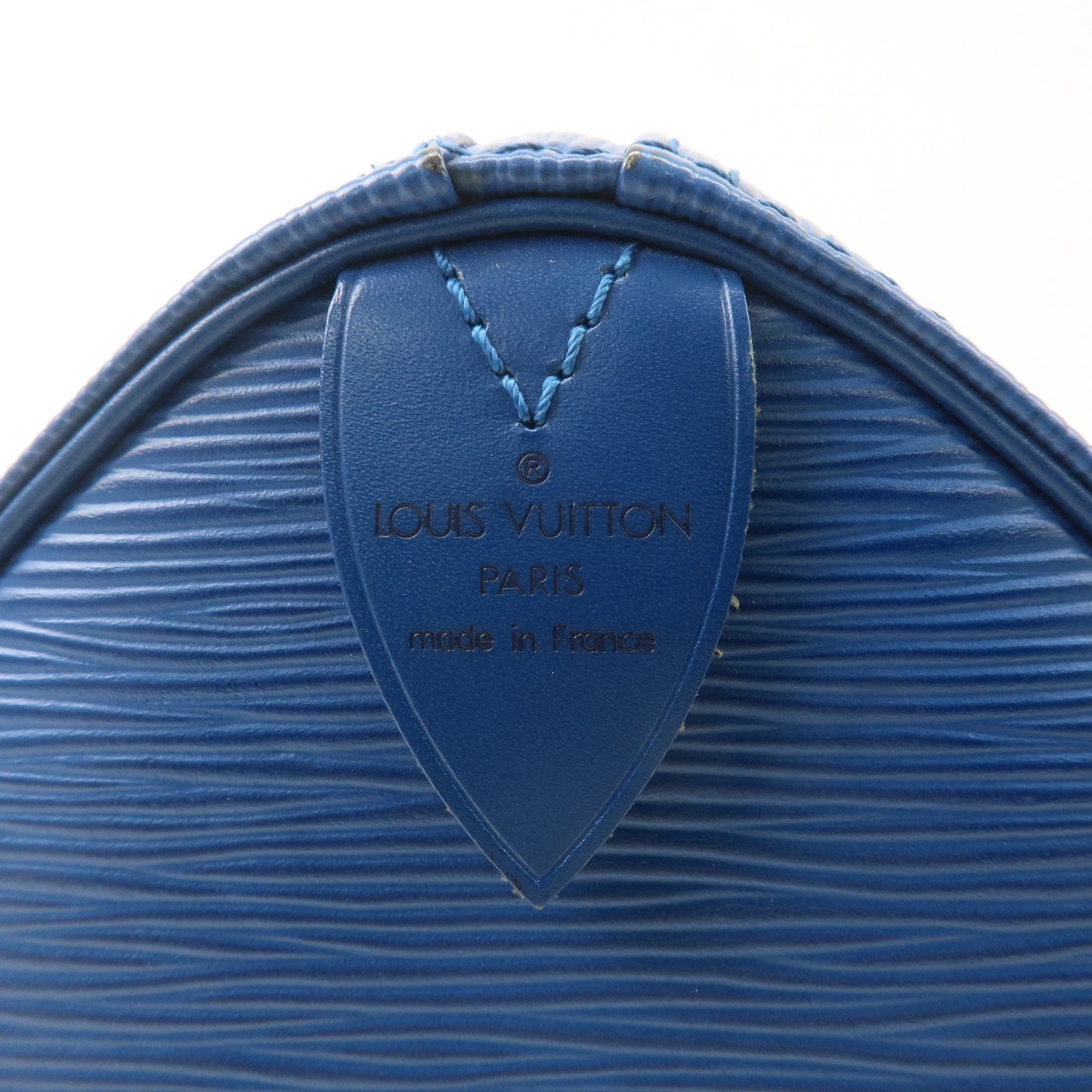 Louis Vuitton Epi Speedy 25 Hand Boston Bag Toledo Blue M43015