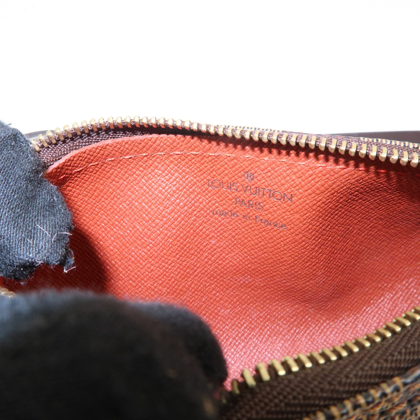 Louis Vuitton Damier Mini Pouch for Papillon Bag Brown