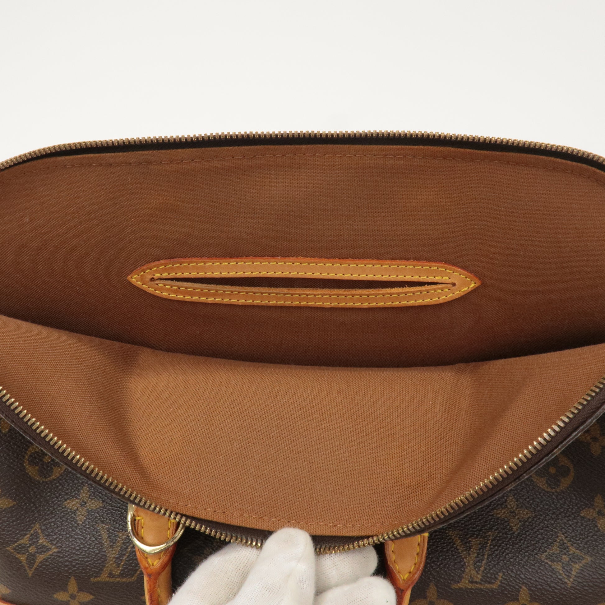 Used Louis Vuitton Tote Bag /Leather/Brw/M51130