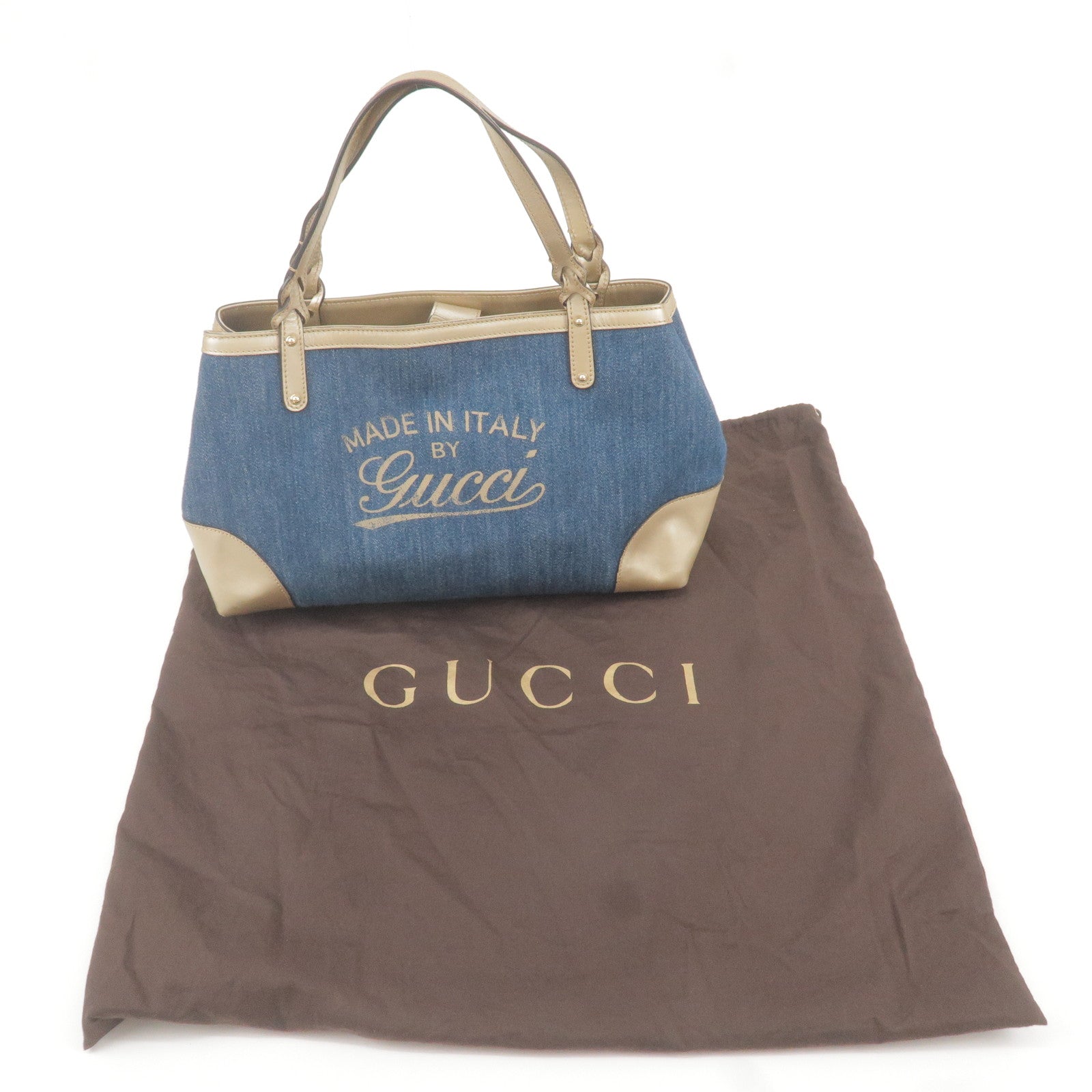 Gucci Denim Tote Bags