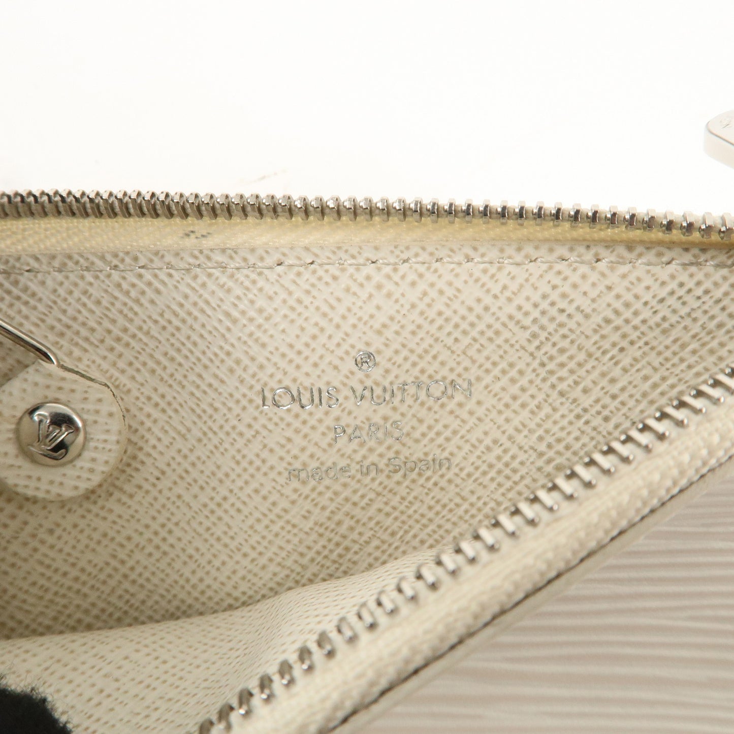 Louis Vuitton Epi Pochette Cles NM Coin Case Yvoire M6660J