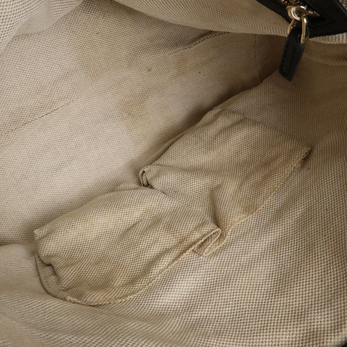 GUCCI SOHO Leather 2Way Shoulder Bag Black 308362
