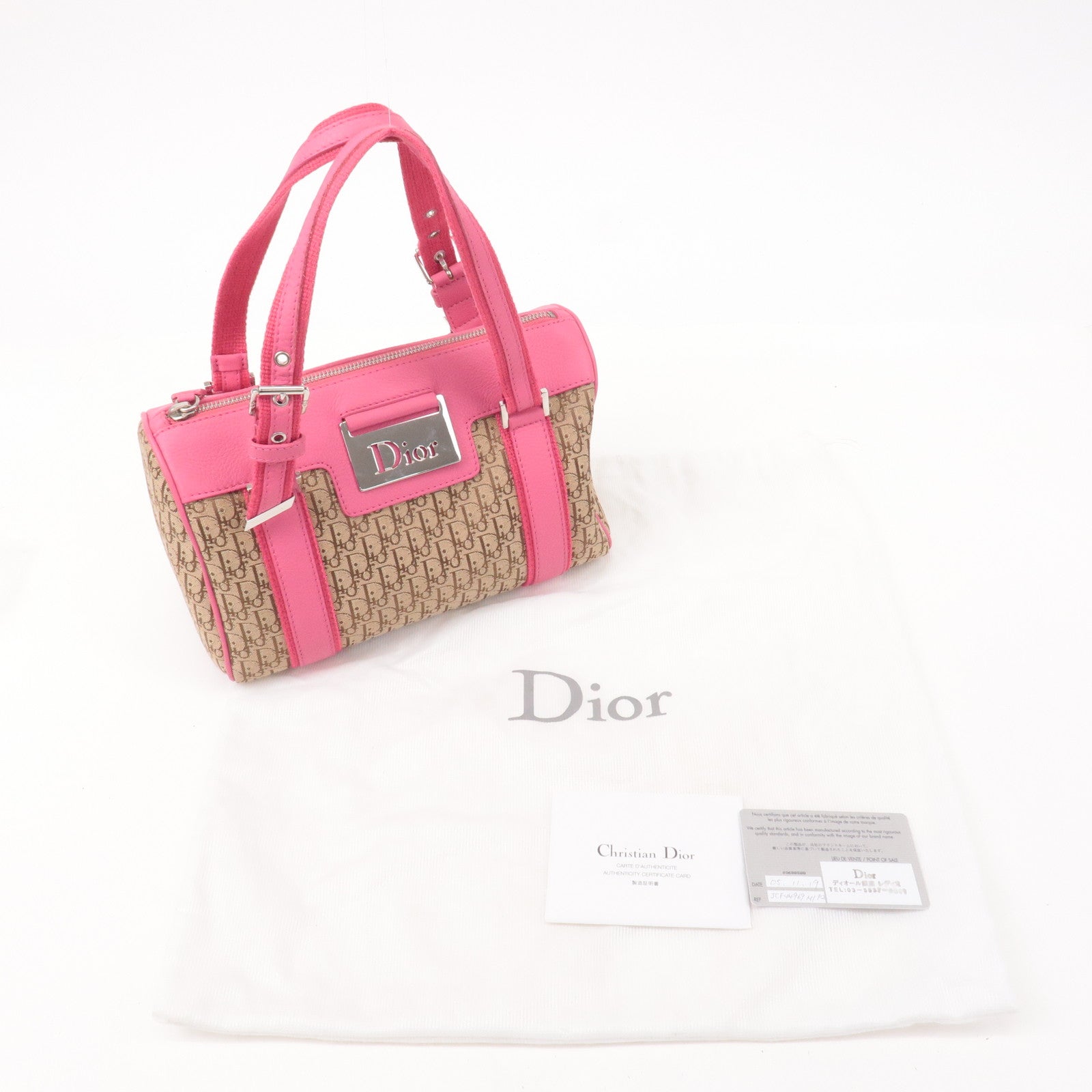 Christian Dior Trotter Boston Bag - Farfetch