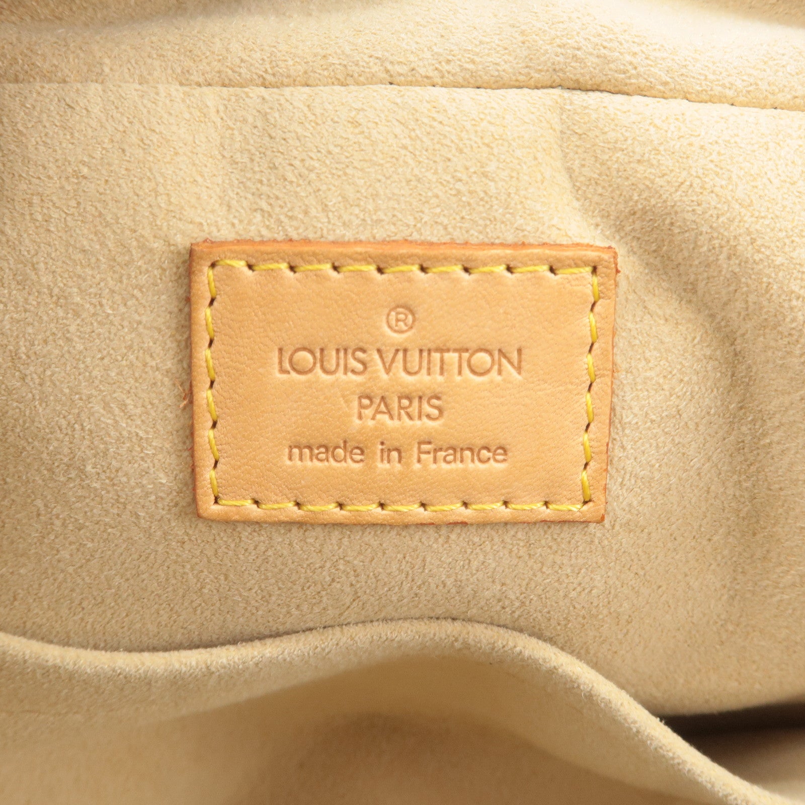 Louis Vuitton M40026 Monogram Manhattan PM Hand Bag - Brown