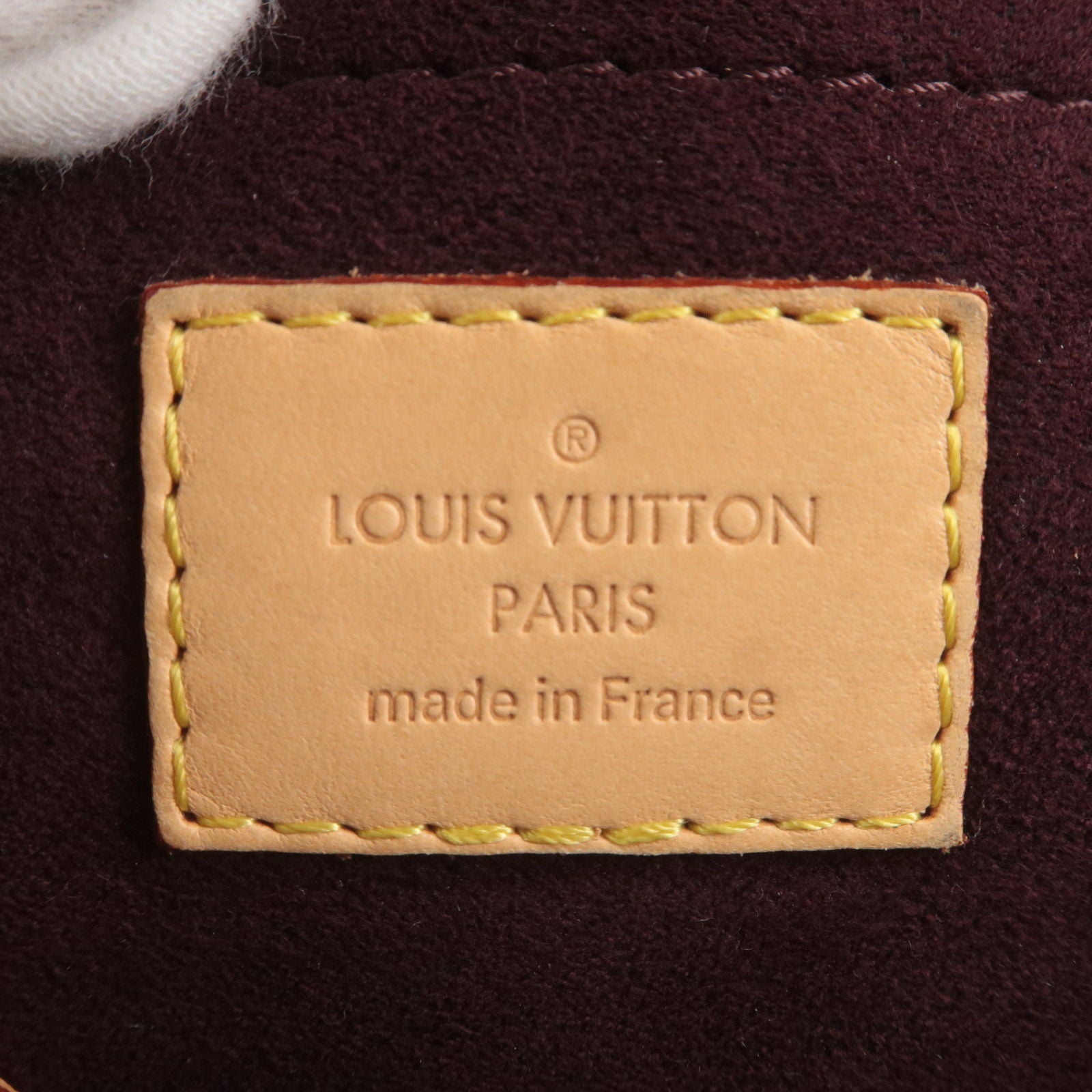 Auth Louis Vuitton Monogram 2way Bag Montaigne MM M41056 Women's