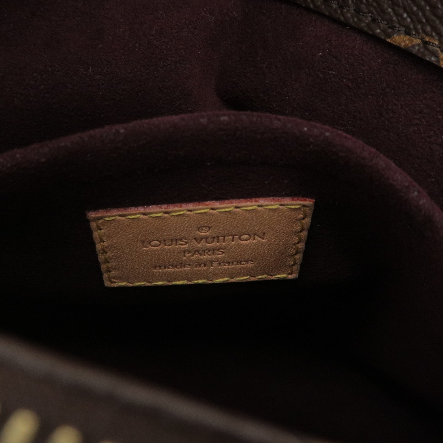 Louis Vuitton Monogram Montaigne MM 2Way Hand Bag M41056