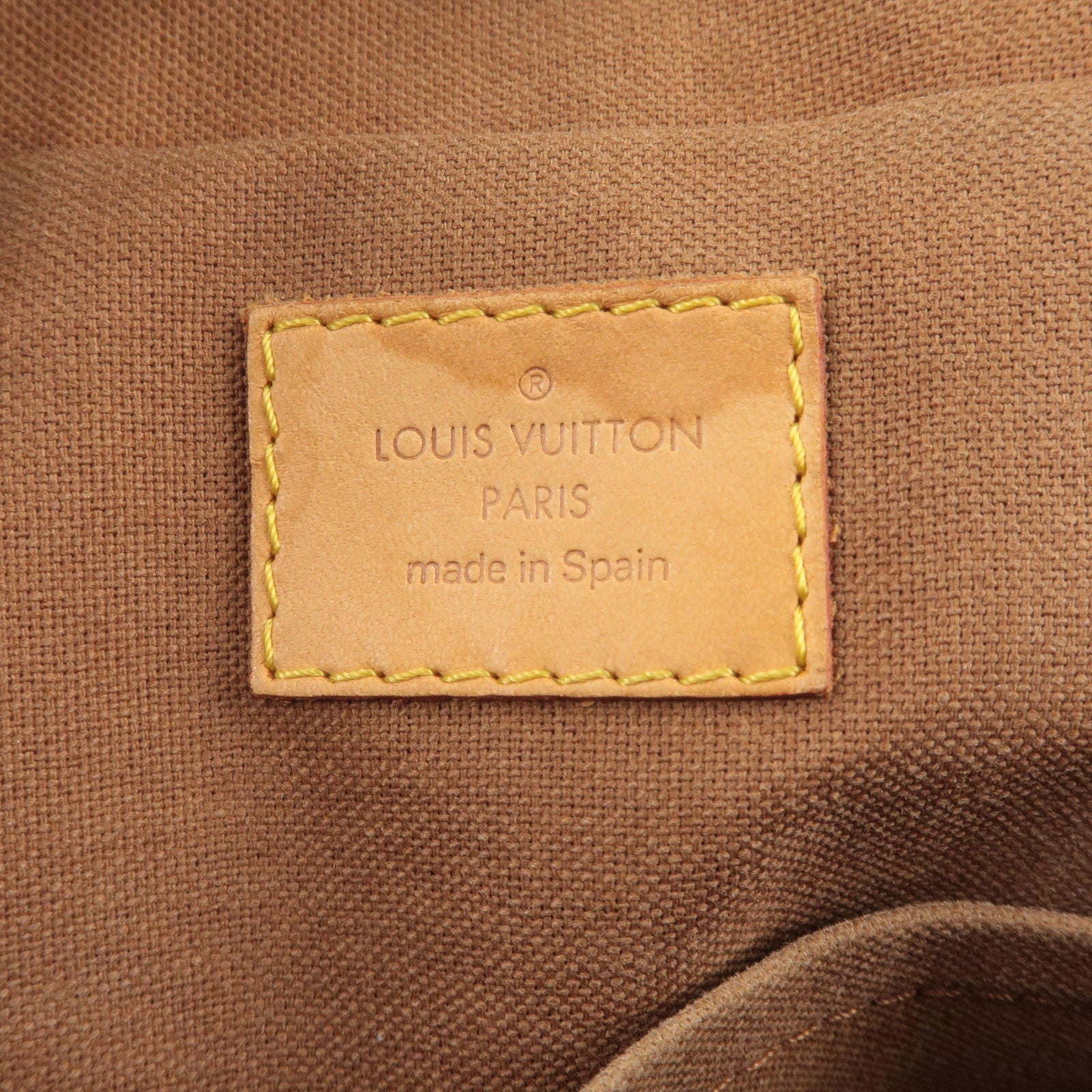 LOUIS VUITTON Monogram Sac Bosphore Brown M40043 Bag