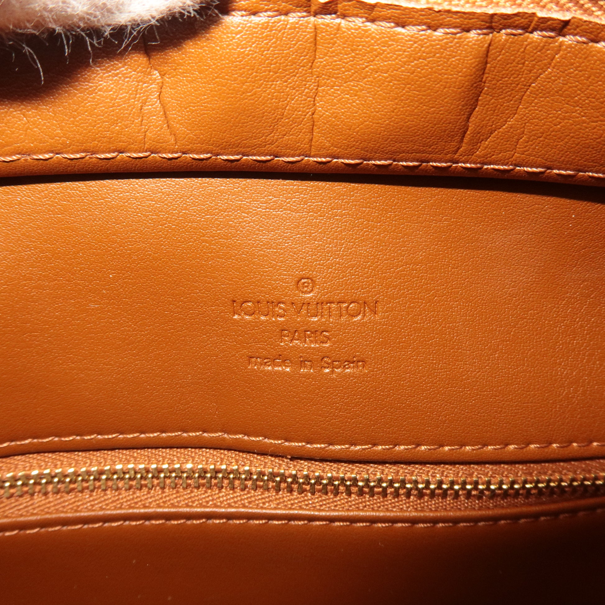 Louis Vuitton Louis Vuitton Houston Bronze Vernis Leather Shoulder