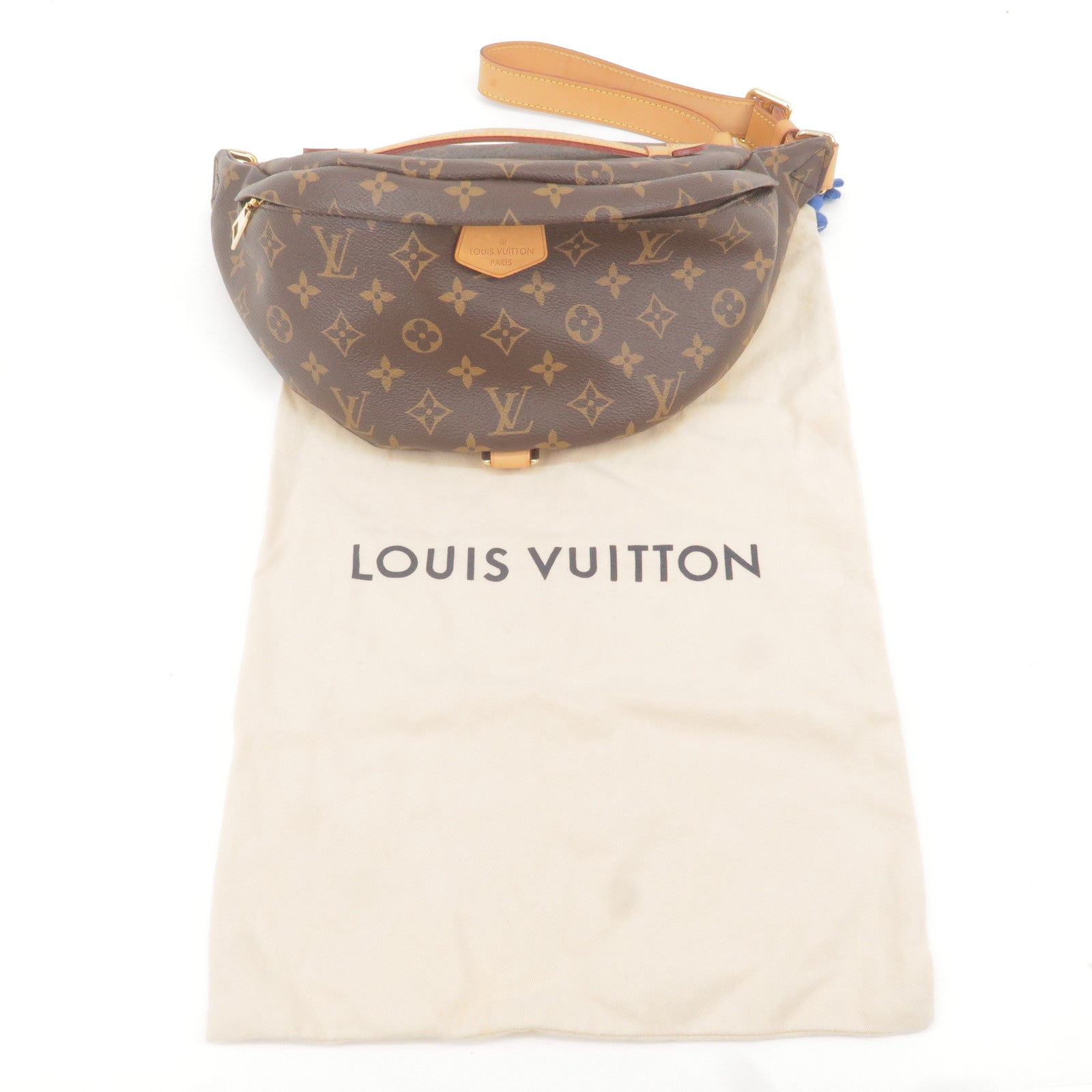 M43644 – dct - ep_vintage luxury Store - Monogram - Cross - Body - Vuitton  - Louis - Bag - Bolso de mano Louis Vuitton Neo Cabby en lona denim  Monogram gris y cuero gris - Bumbag