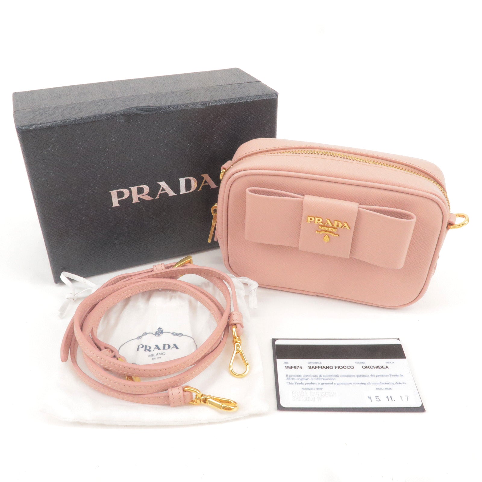 Alabaster Pink Prada Re-edition 2005 Re-nylon And Saffiano Mini Bag | PRADA