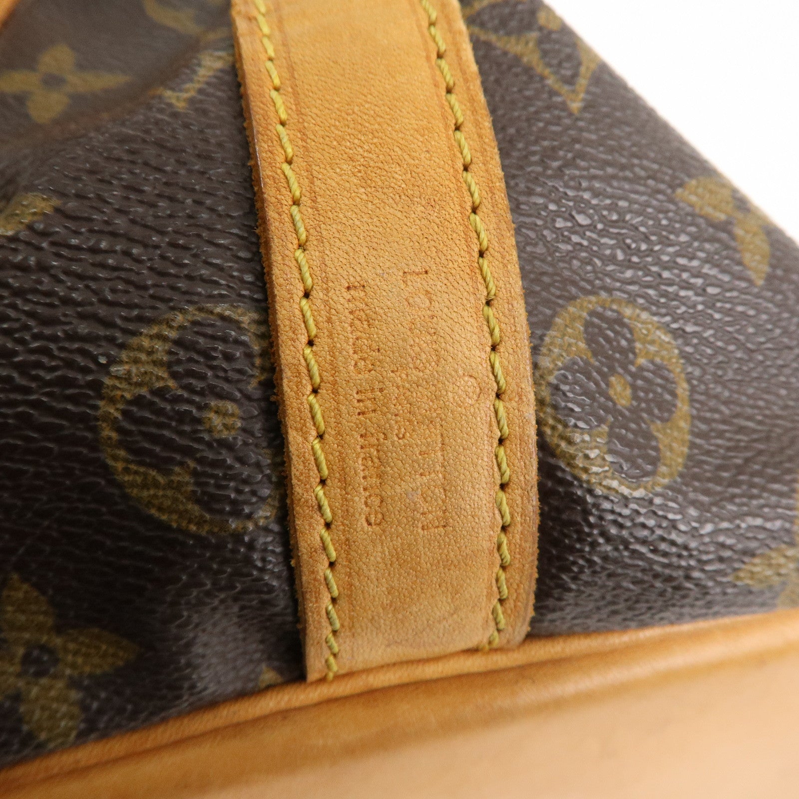 Louis Vuitton Monogram Petit Noe Shoulder Bag Brown M42226