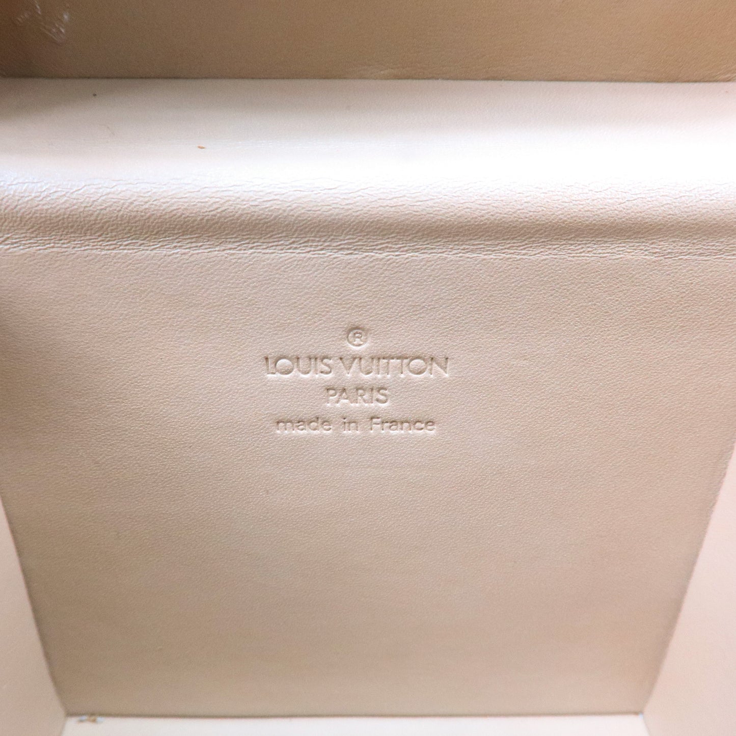 Louis Vuitton Monogram Verni Breaker Vanity Bag Beige M91002