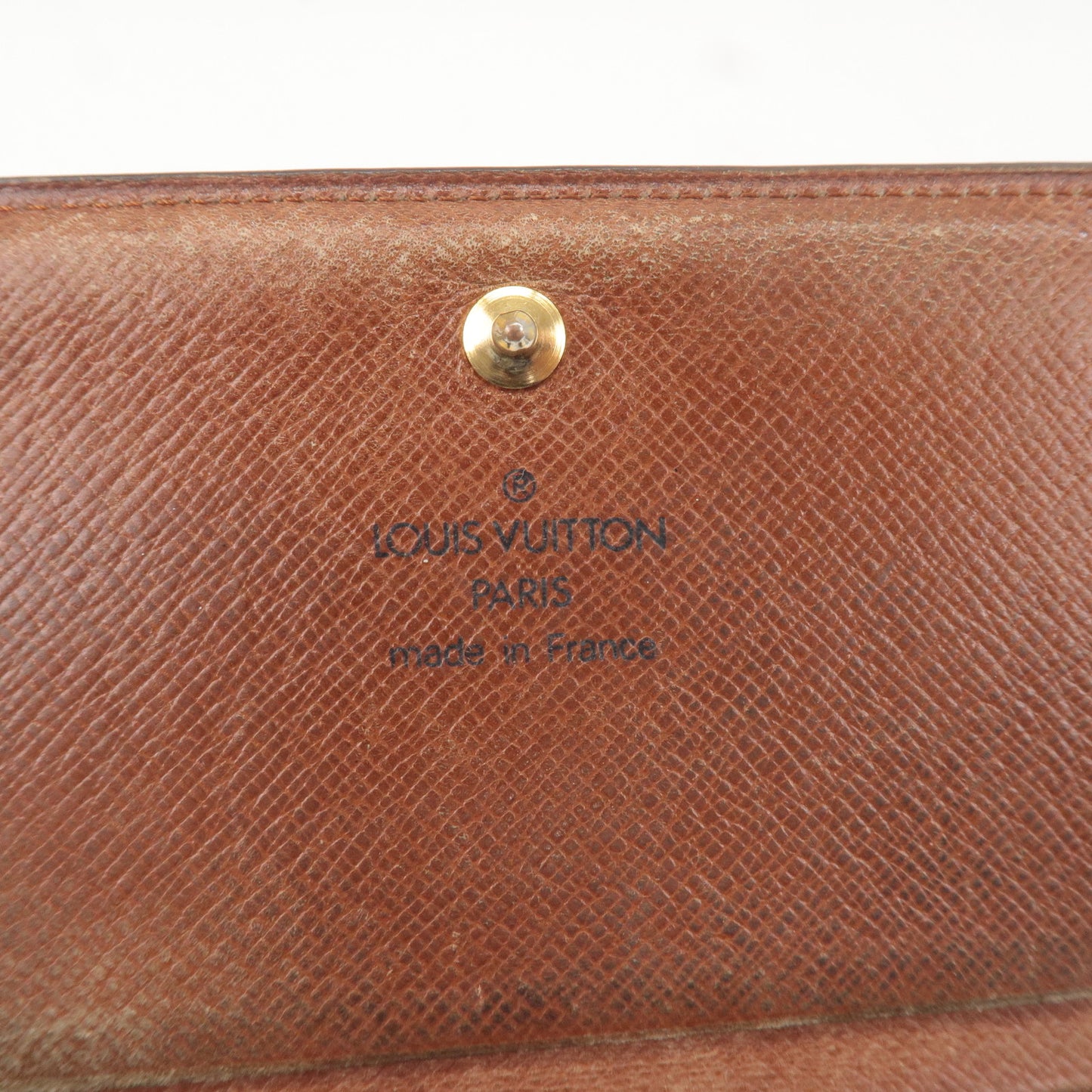 Auth Louis Vuitton Monogram Porte Monnaie Billets Tresor Wallet M61730 LV  2796G