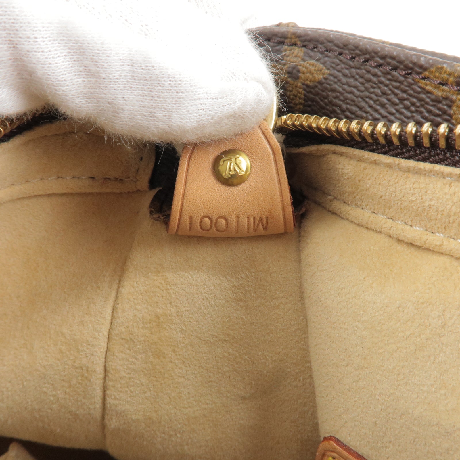 Authentic Louis Vuitton Monogram Looping GM Shoulder Bag M51145 LV