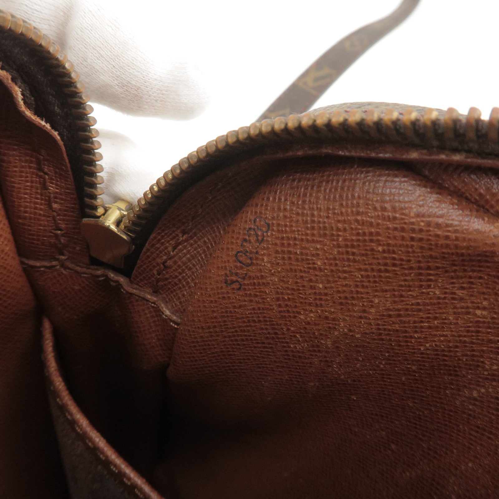 Authentic Louis Vuitton Monogram Danube Shoulder Cross Body Bag M45266 LV  1186G