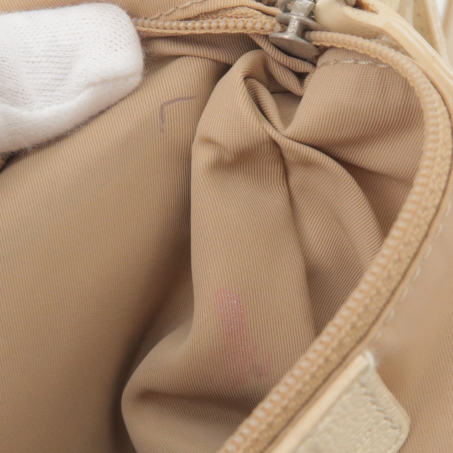 Christian Dior Trotter PVC Leather Embroidered Shoulder Bag