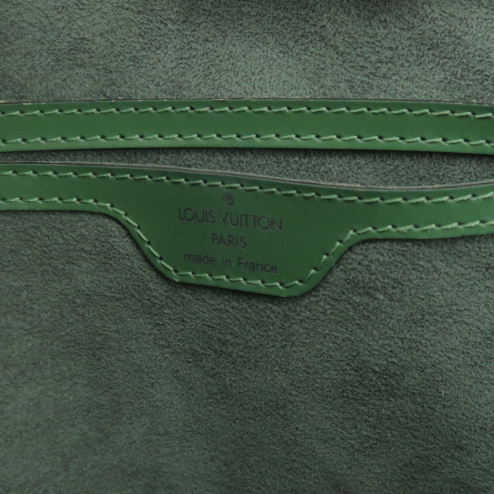 Vintage Louis Vuitton Saint Jacques Bag in Borneo Green