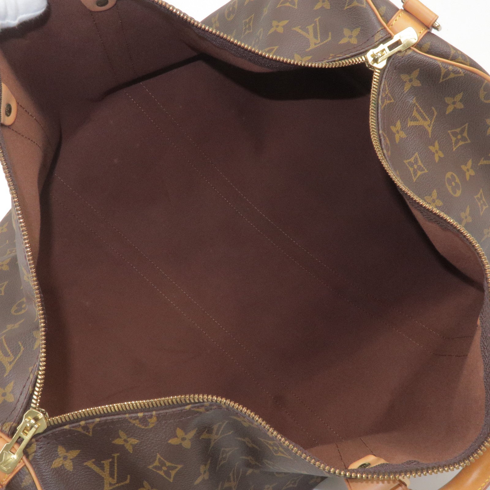 Louis Vuitton Monogram Keepall Bandouliere 55 Boston Bag M41414