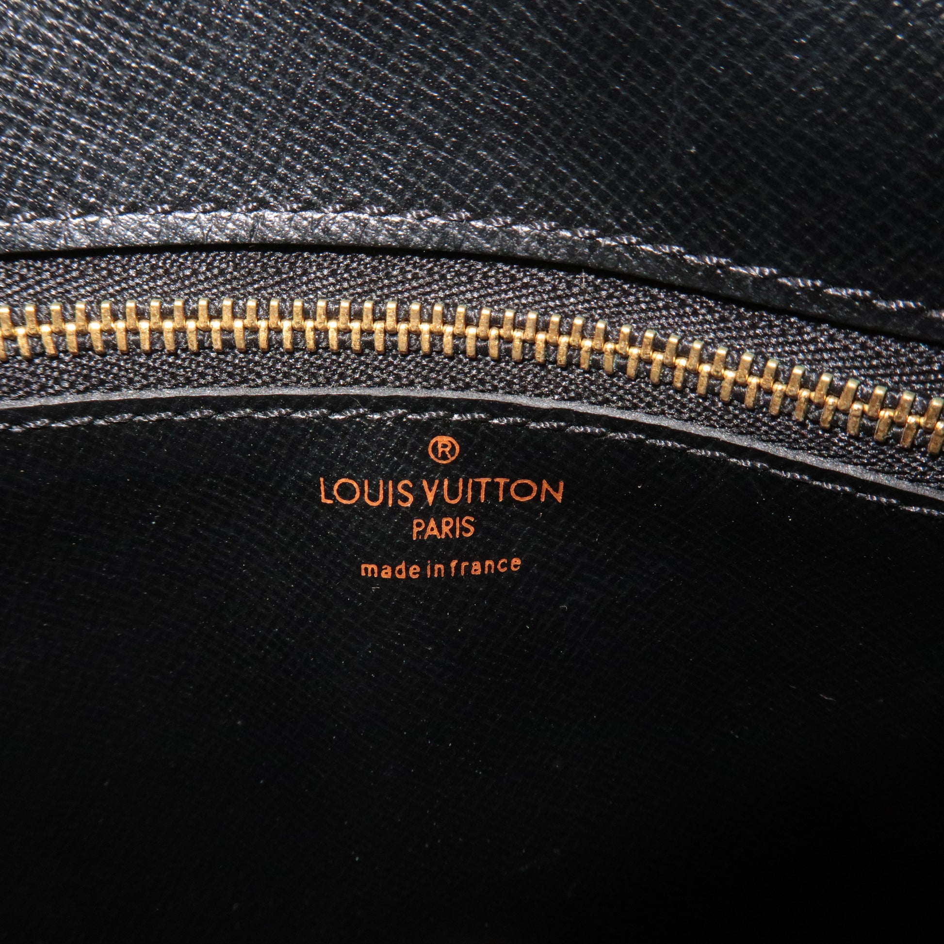 Authentic LOUIS VUITTON Trocadero 25 Black Epi Leather Shoulder