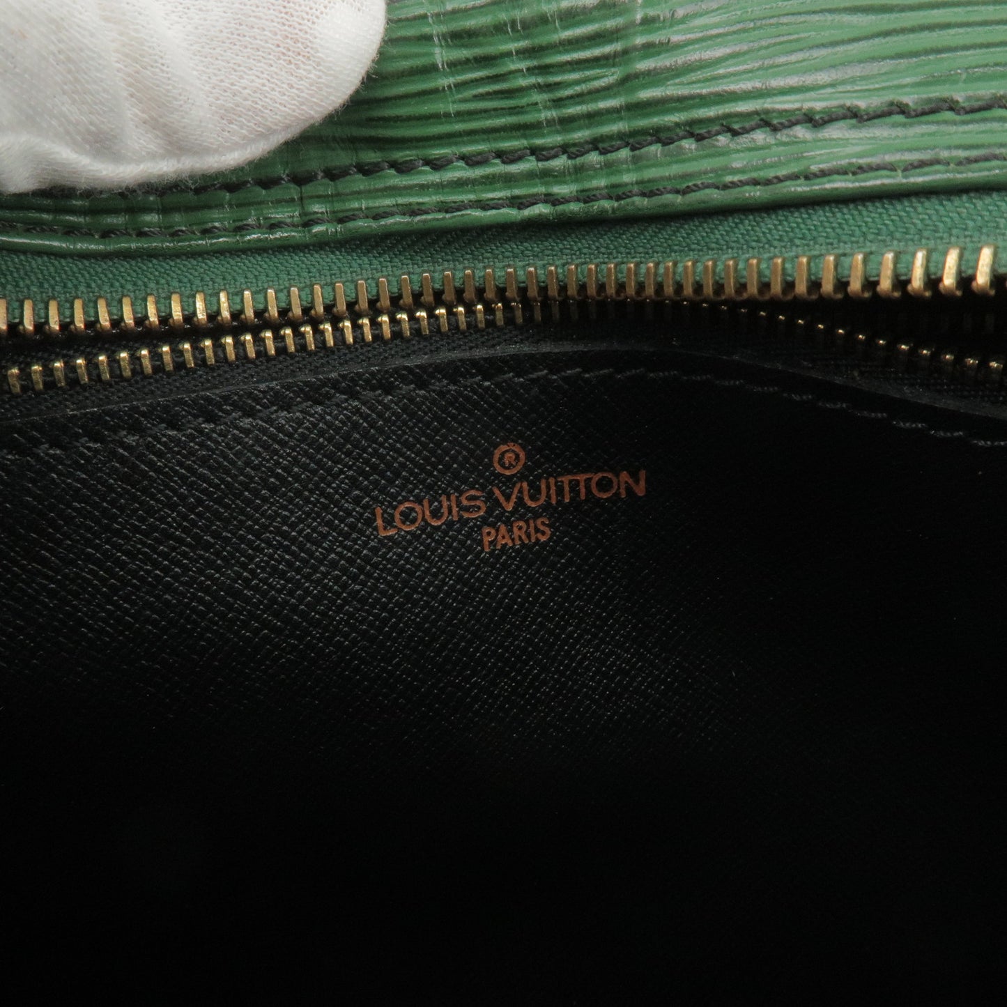 Louis Vuitton Epi Jeune Fille Shoulder Bag Borneo Green M52154