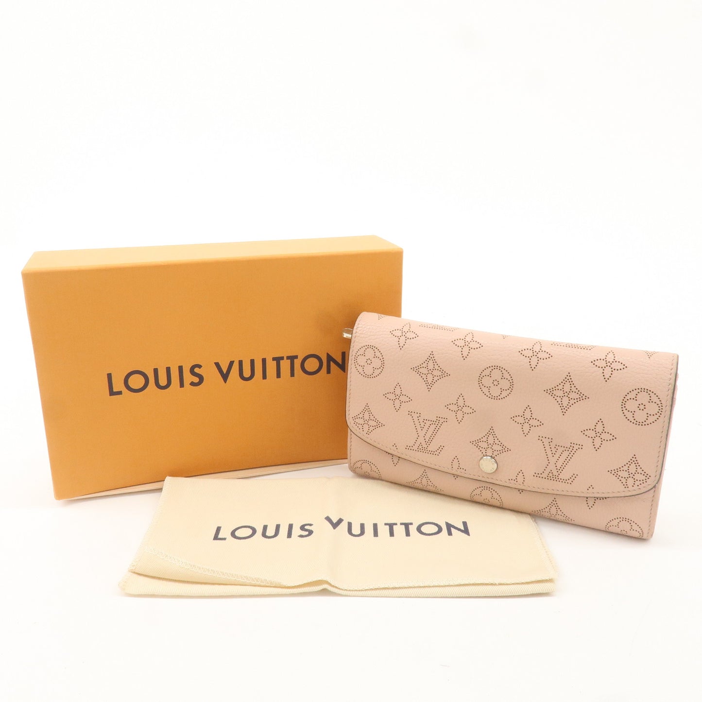 Louis Vuitton Monogram Mahina Portefeuille Iris Long Wallet M60145