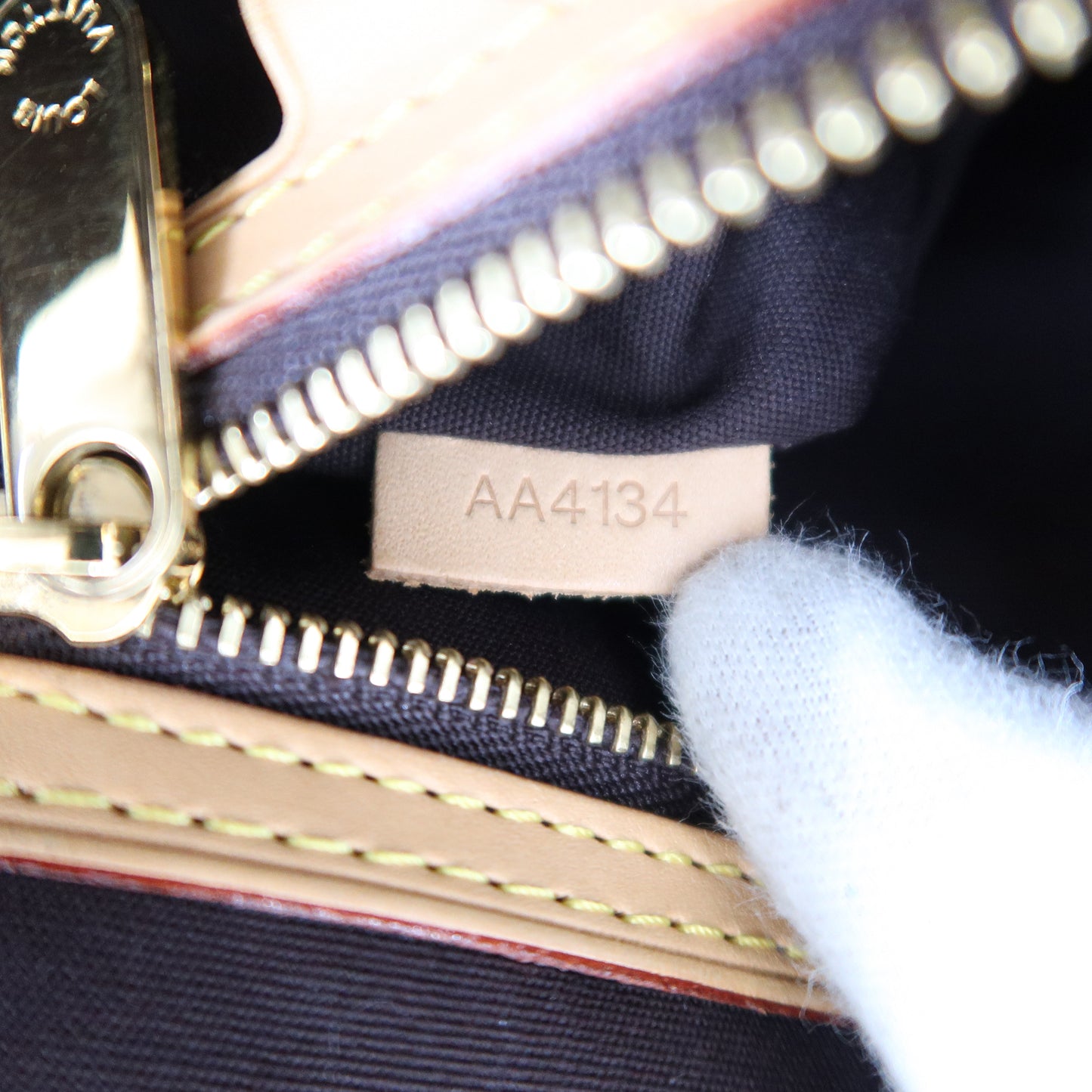 Louis Vuitton Vernis Brea MM 2Way Hand Bag Amarante M91619