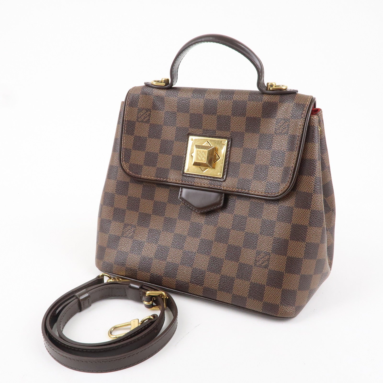 Authentic Louis Vuitton Damier Ebene Bergamo PM, Luxury, Bags