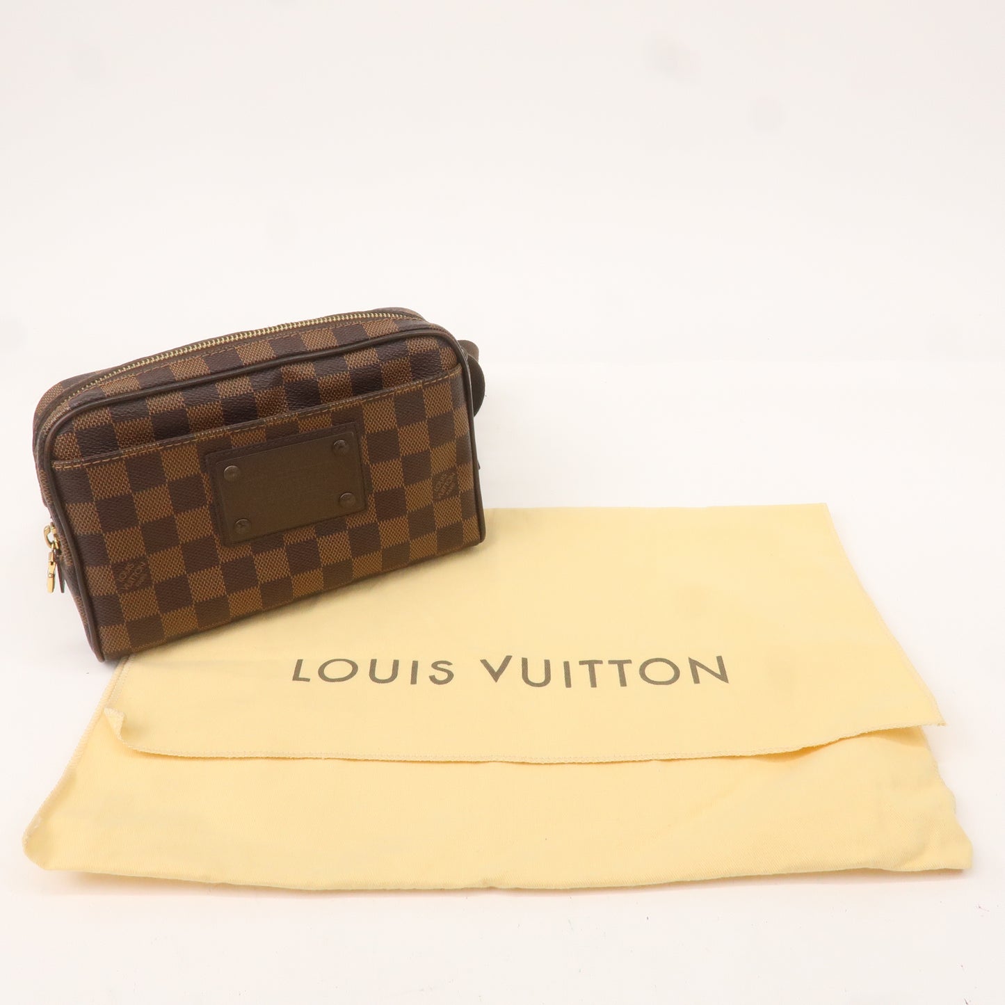 Louis Vuitton Damier Ebene Bum Bag Brooklyn Waist Bag N41101