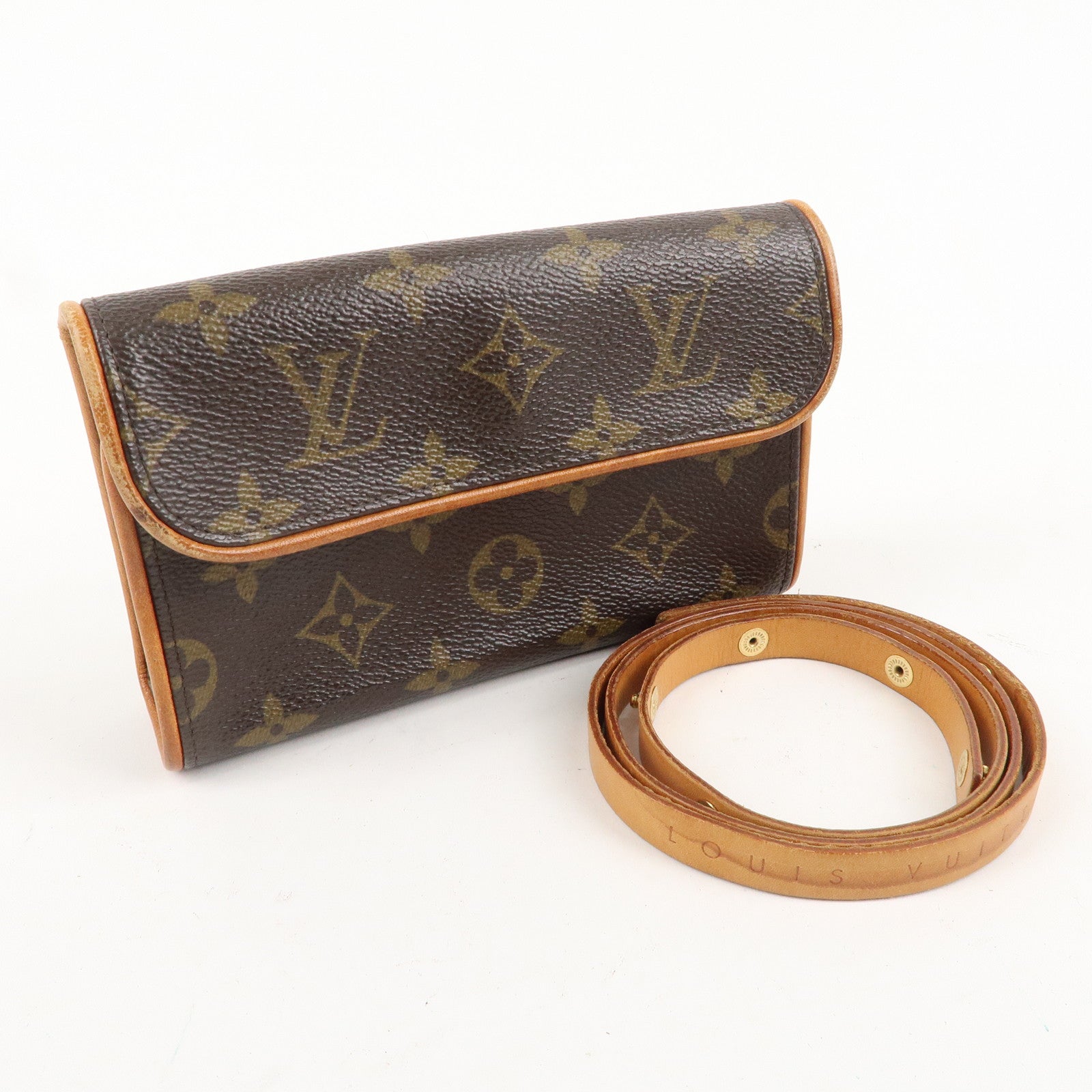 Louis Vuitton Monogram Pochette Florentine Waist Bag SizeXS M51855