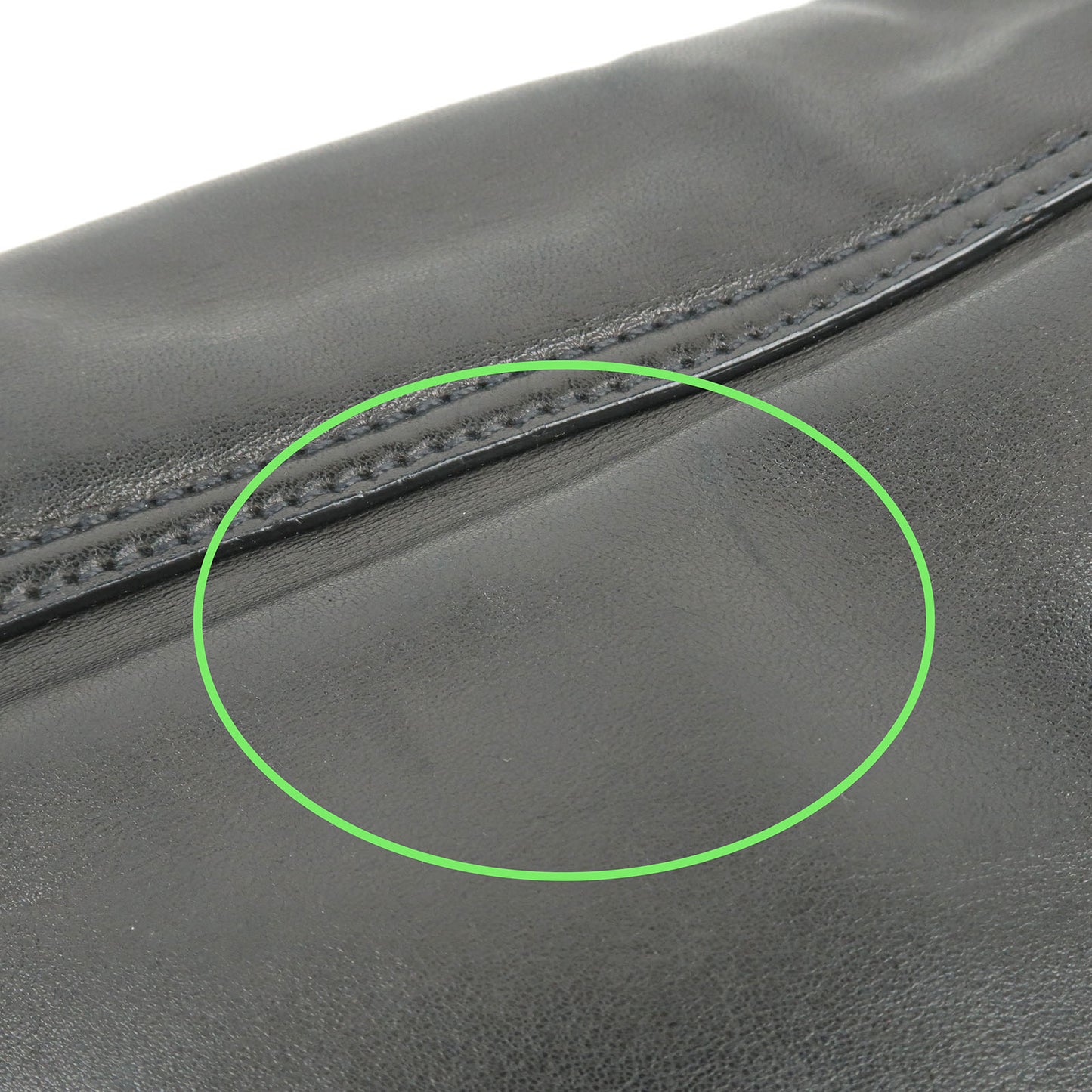 PRADA Leather Shoulder Bag NERO Black