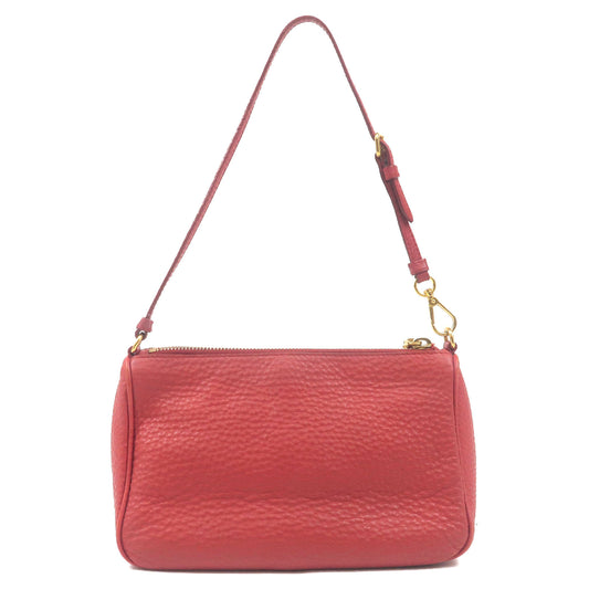 PRADA 2way Hand Shoulder Bag Saffiano Leather Pink BL0838 Purse