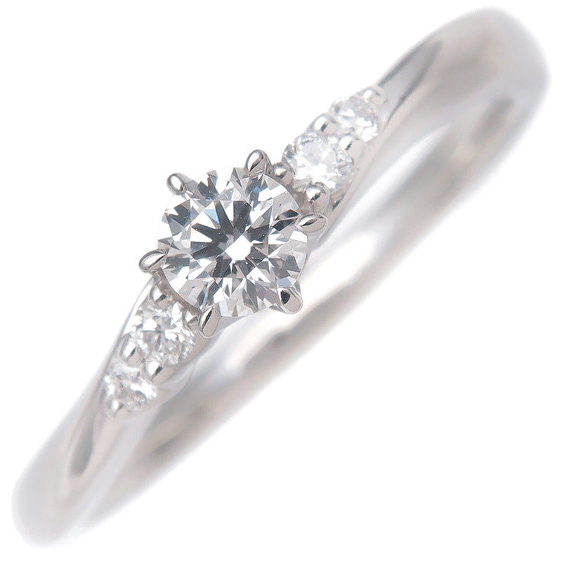 4-℃-Diamond-Ring-0.159ct-Platinum-PT950-US5-5.5-HK11.5-EU50
