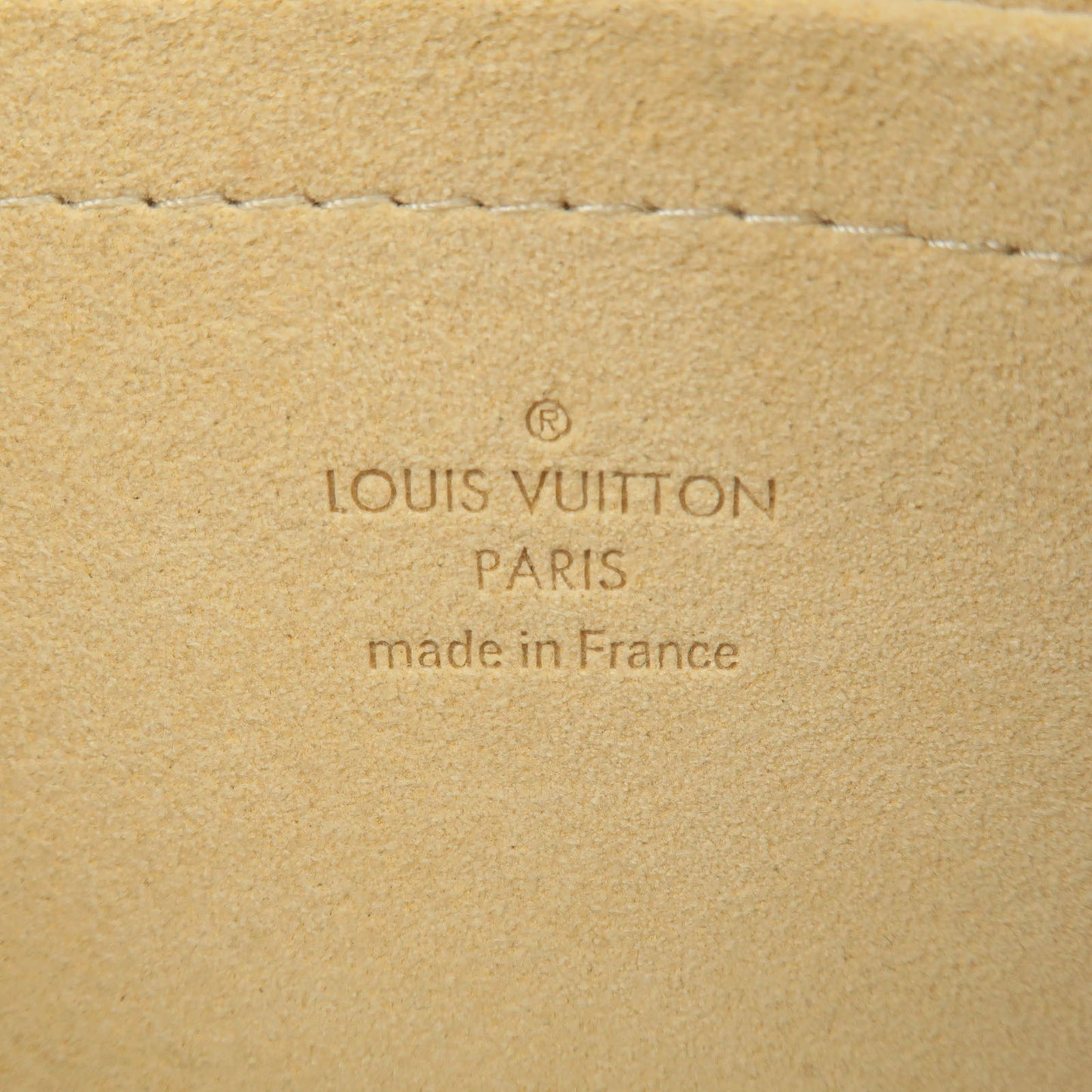 Louis Vuitton Damier Azur Pochette Milla MM Mini Pouch N60027