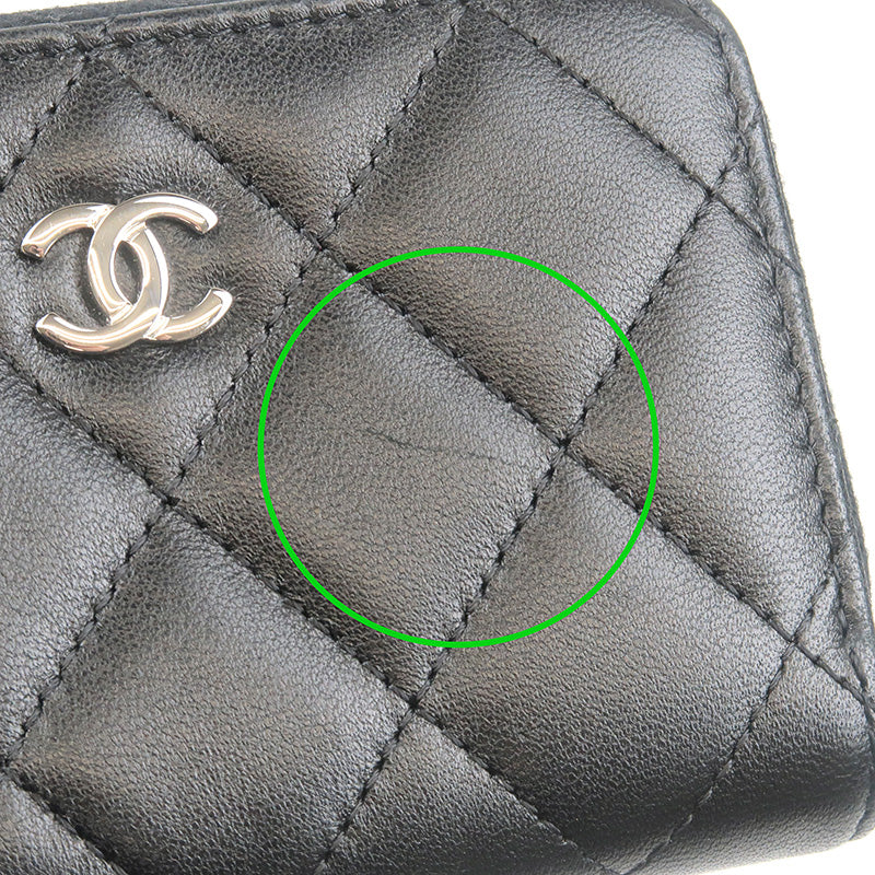 Chanel Womens Matelasse Coin Cases
