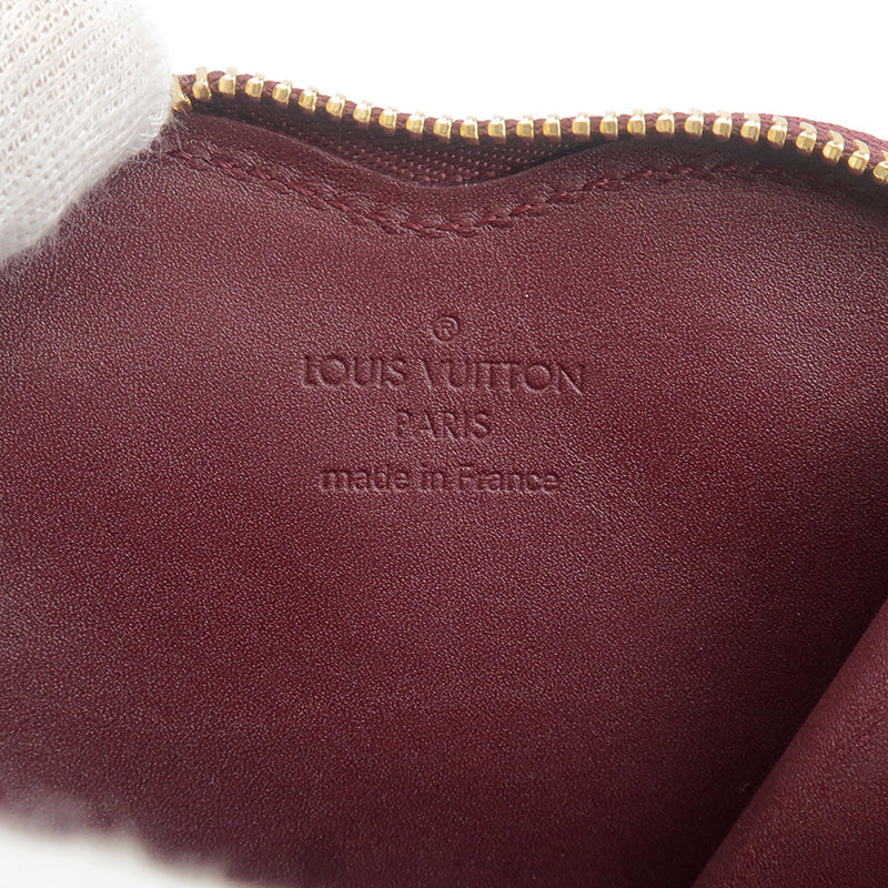 Louis Vuitton Monogram Vernis Porte Monnaie Coeur Coin Case M91480