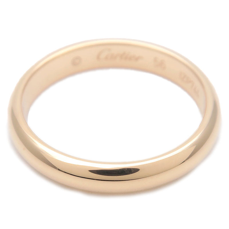 Cartier Wedding Ring K18 Yellow Gold #56 US7.5-8 HK17 EU56