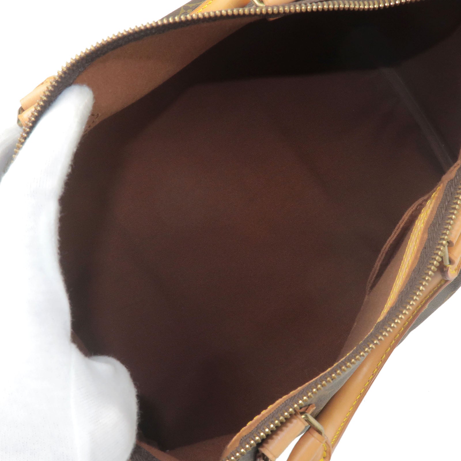Louis Vuitton, Bags, Louis Vuitton Monogram Speedy 35 M417 Bag Handbag  Unisex