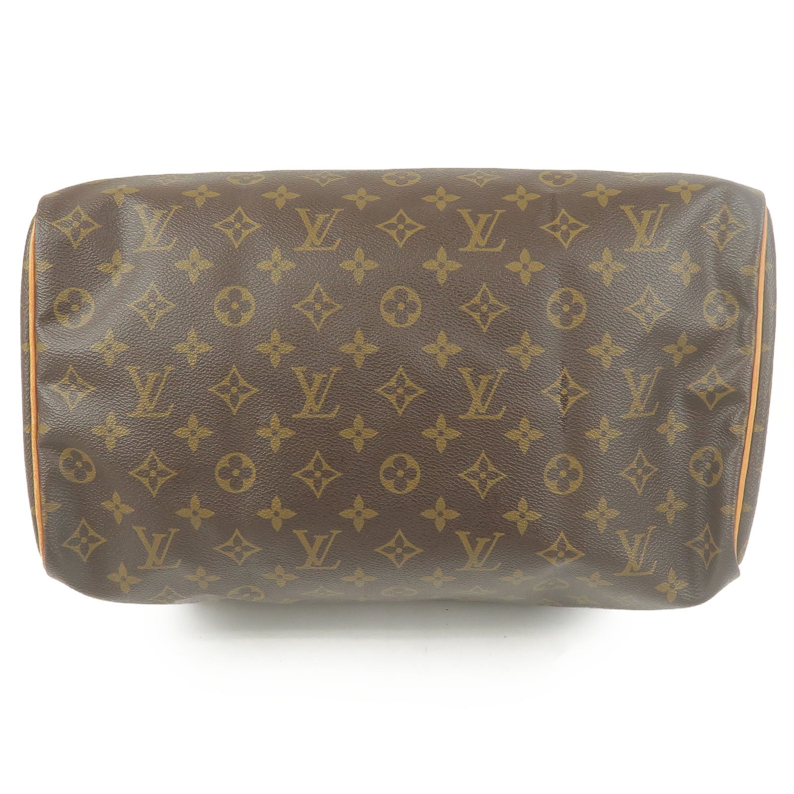 Authenticated Used Louis Vuitton Speedy 35 Monogram M41524 Handbag Canvas  Nume SP1919 LOUIS VUITTON Ladies Boston Bag Brown 