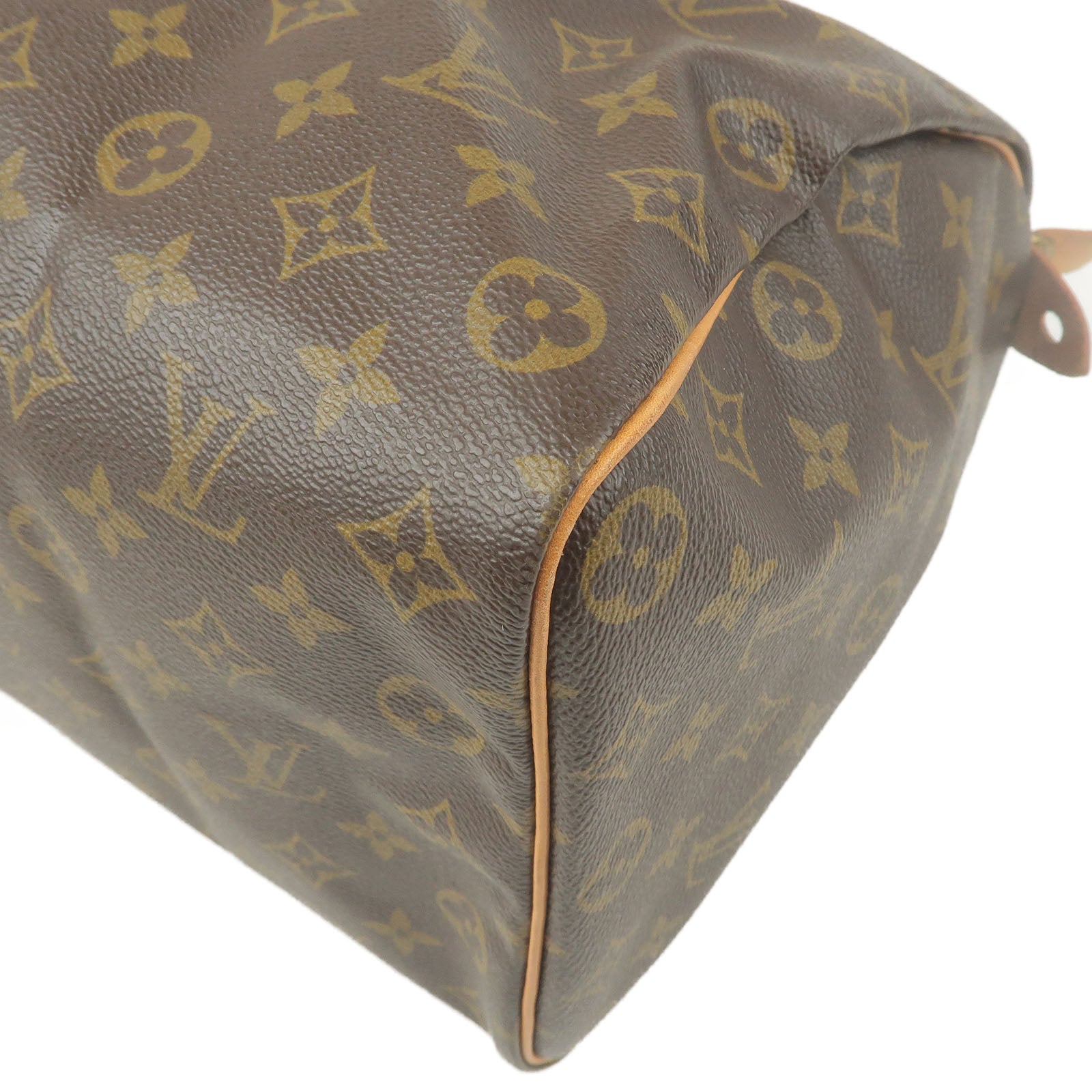 Louis Vuitton Speedy 35 Monogram Canvas Shoulder Bag