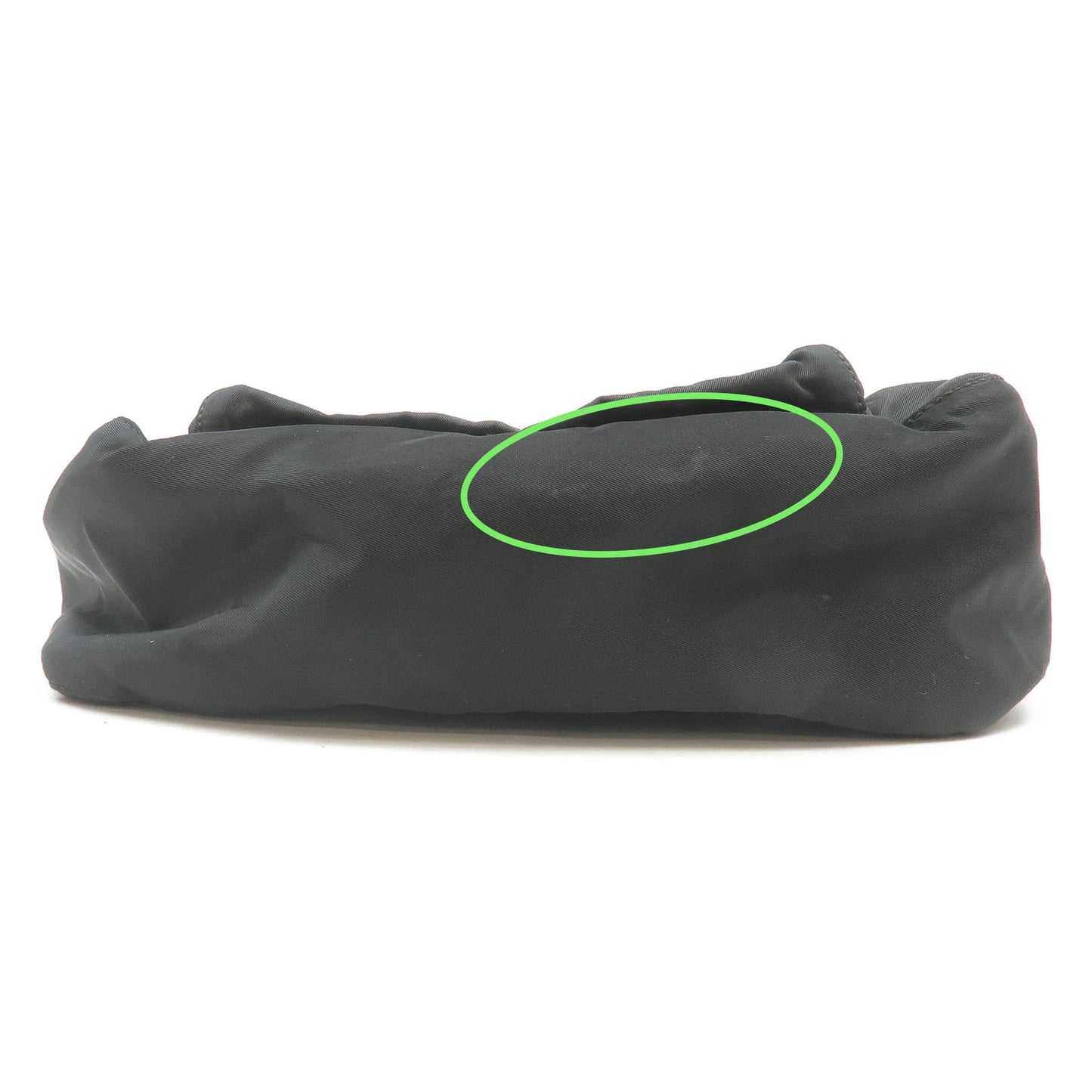 PRADA Nylon Leather Shoulder Bag Pouch NERO Black BT8994