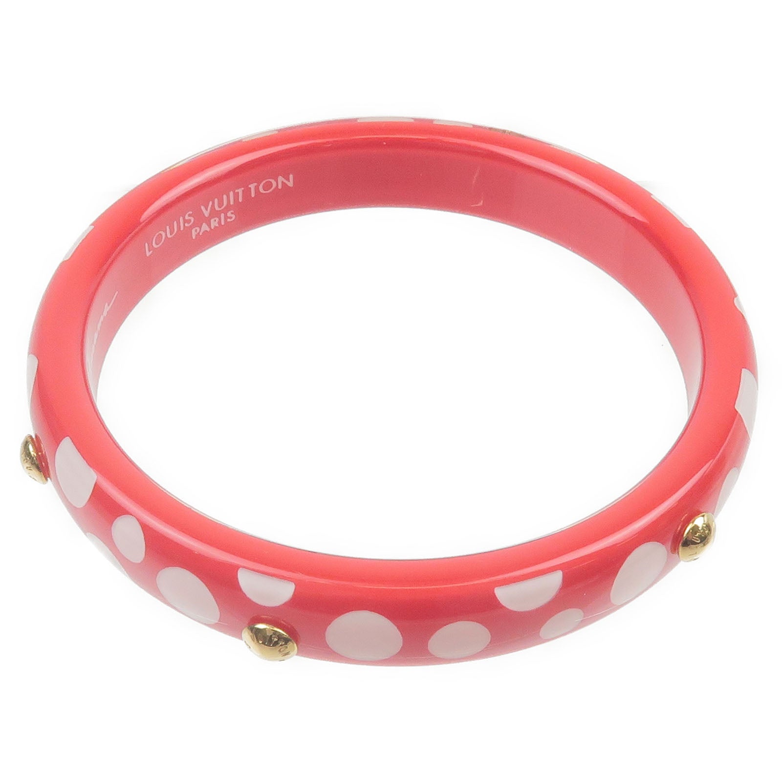 Louis-Vuitton-Yayoi-Kusama-Bracelet-Dot-Infinity-PM-Rouge-M66684