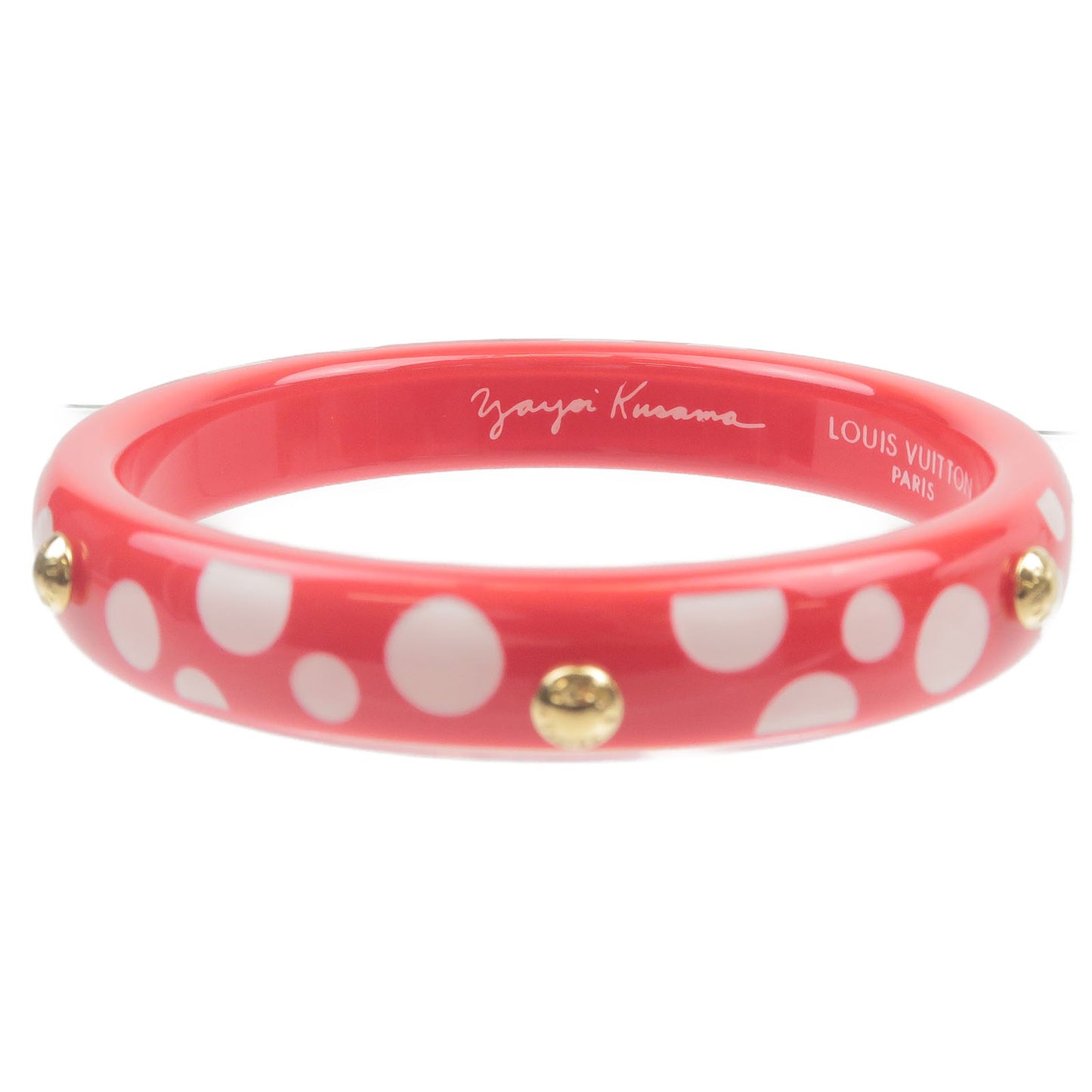 Louis Vuitton Yayoi Kusama Bracelet Dot Infinity PM Rouge M66684